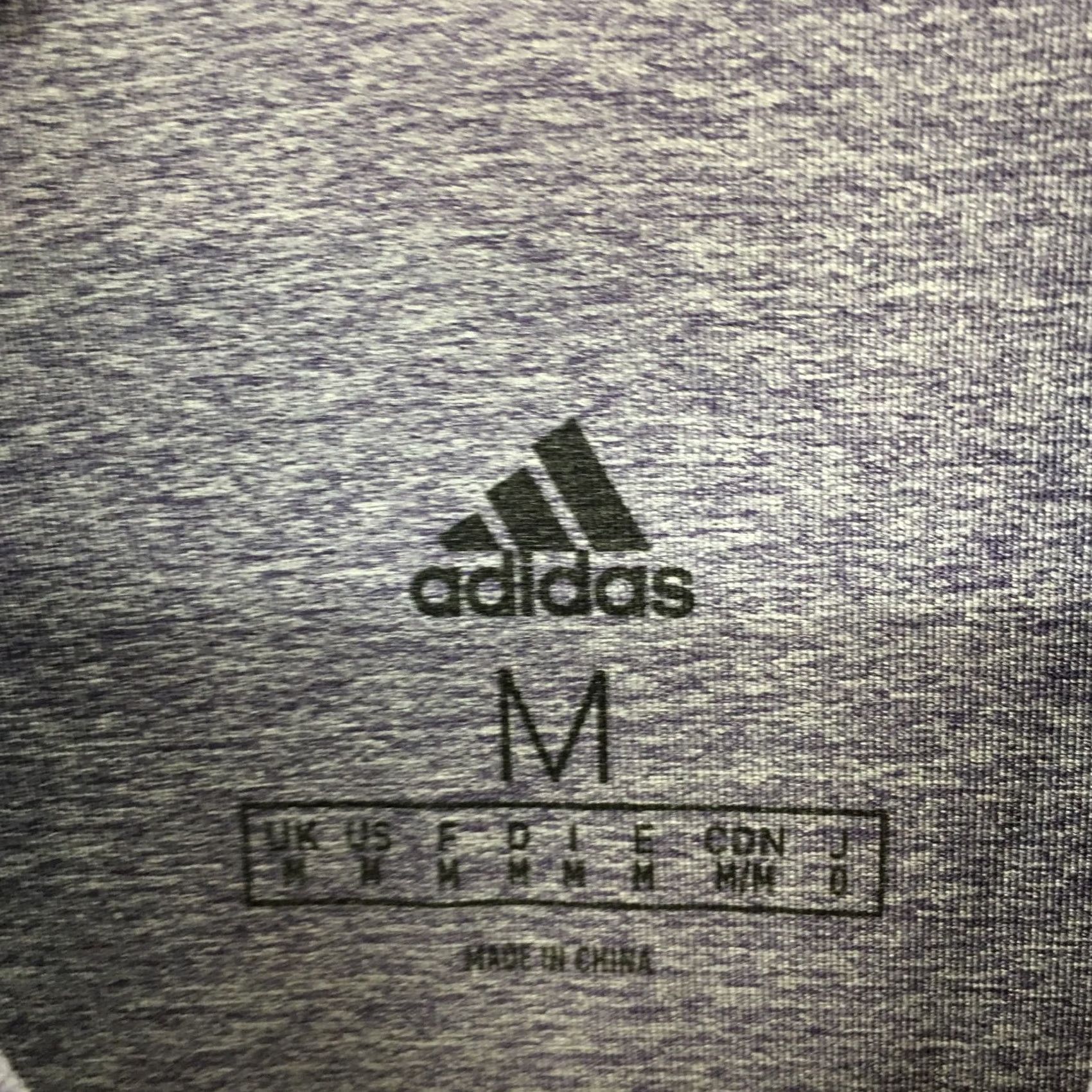 Adidas Adidas Polo Shirt Mens M Purple Polyester Blend Short Shirt Buttoned Collared Size US M / EU 48-50 / 2 - 6 Thumbnail