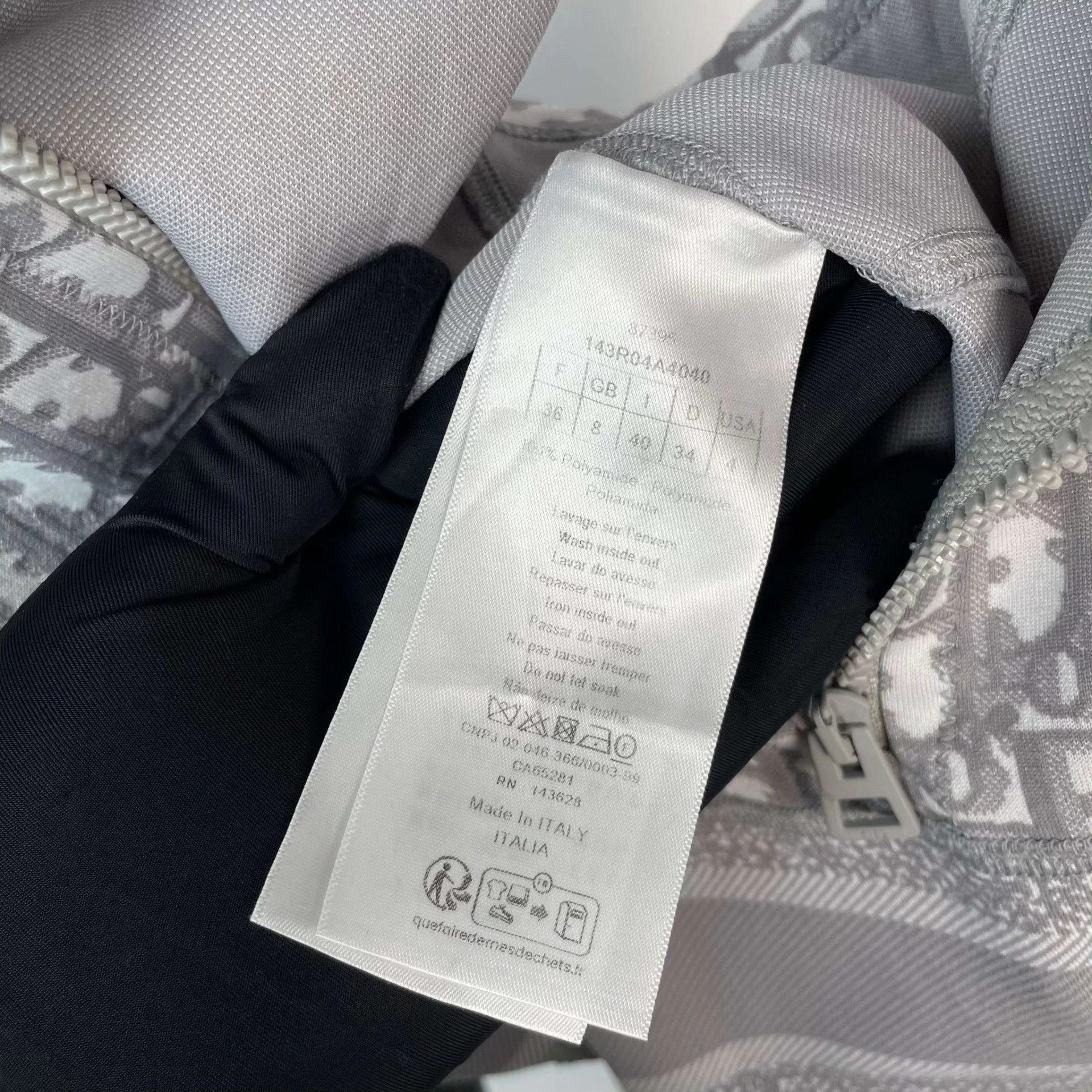 Dior Dior Oblique Gray 36 Dress Size XS / US 0-2 / IT 36-38 - 5 Thumbnail
