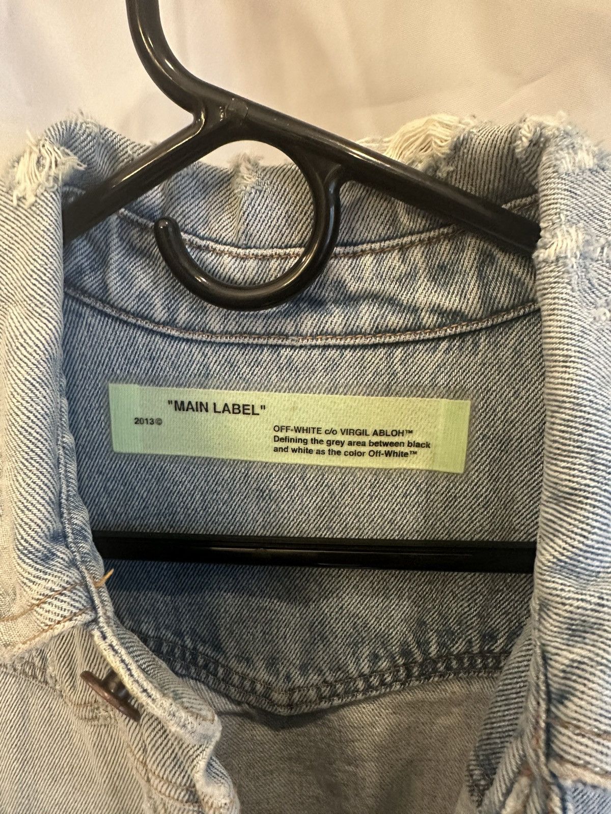 Off-White Off-White Denim Shirt Size US M / EU 48-50 / 2 - 2 Thumbnail