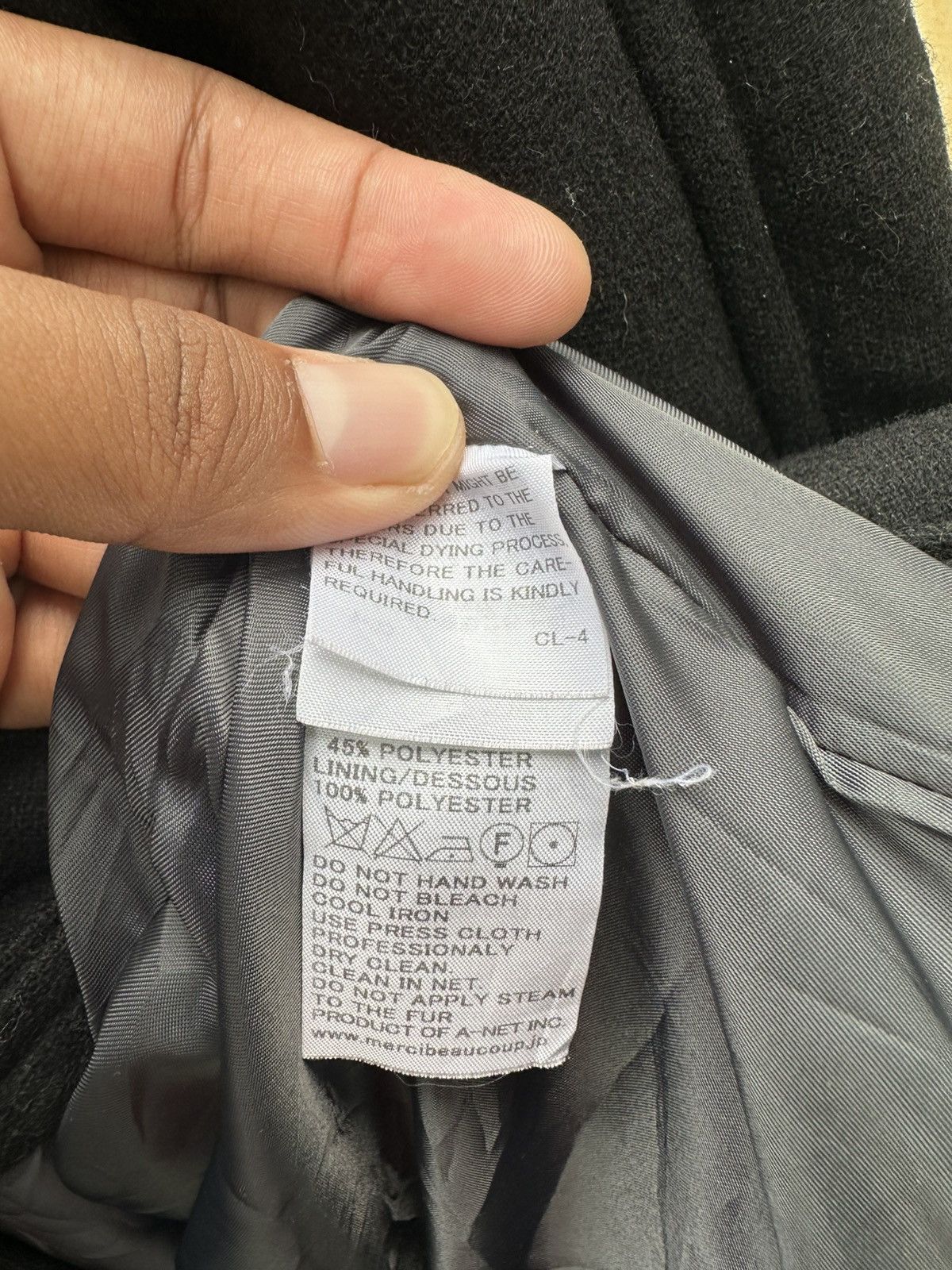 mercibeaucoup 👹Mercibeaucoup Double Breasted Wool Trench Coat Size US L / EU 52-54 / 3 - 11 Thumbnail