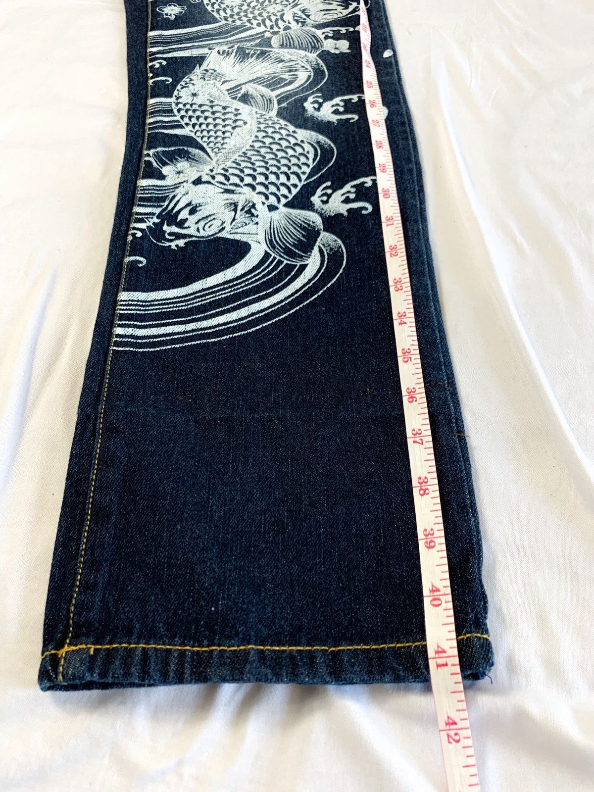 Japanese Brand japanese brand koi sukajan denim japan Size US 29 - 13 Thumbnail