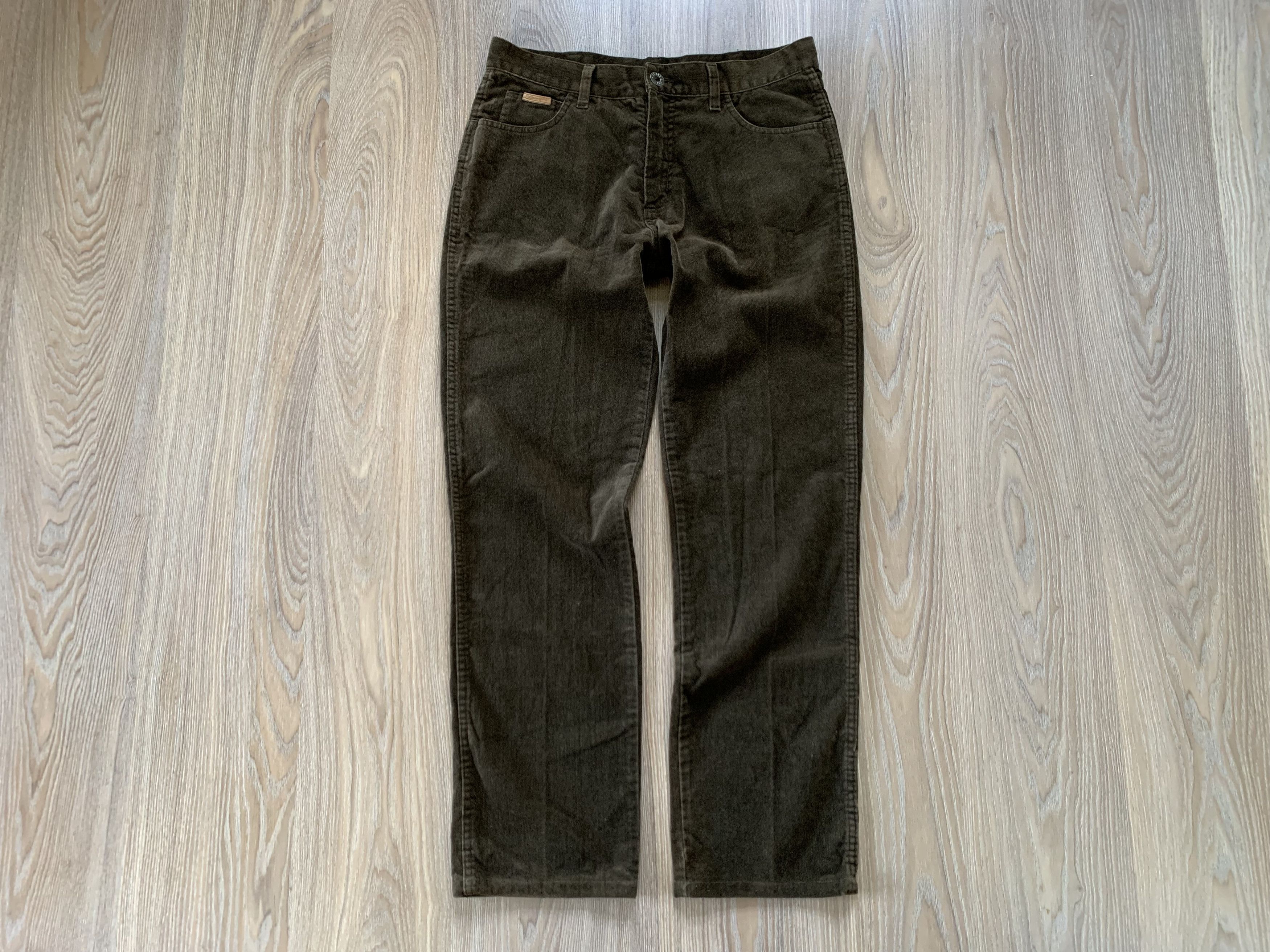 Vintage × Wrangler Wrangler Vintage Khaki Velvet Pants Size US 36 / EU 52 - 2 Thumbnail