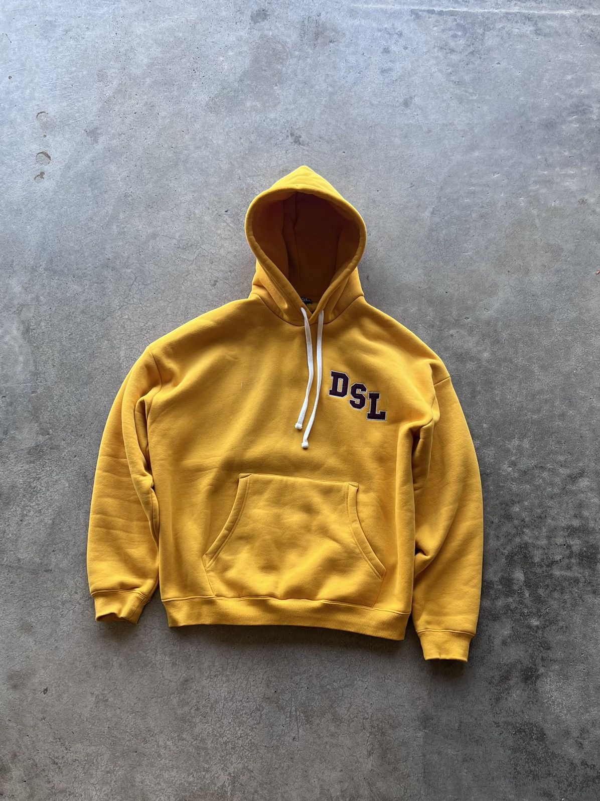 image of Diesel Venice State Hoodie in Yellow, Men's (Size 2XL)