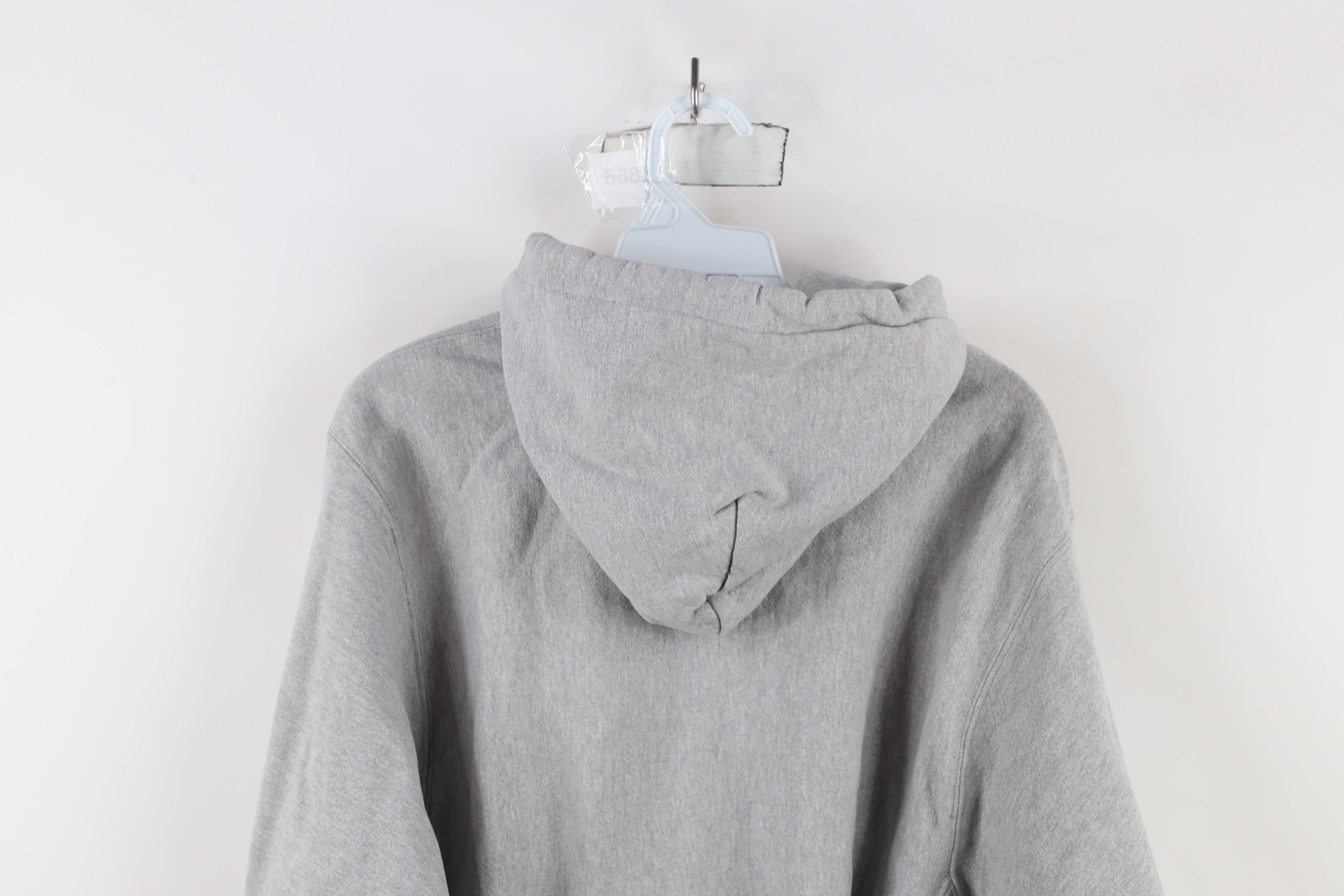 Champion × Vintage Vintage 90s Champion Reverse Weave Hoodie Sweatshirt Gray Size US S / EU 44-46 / 1 - 14 Thumbnail