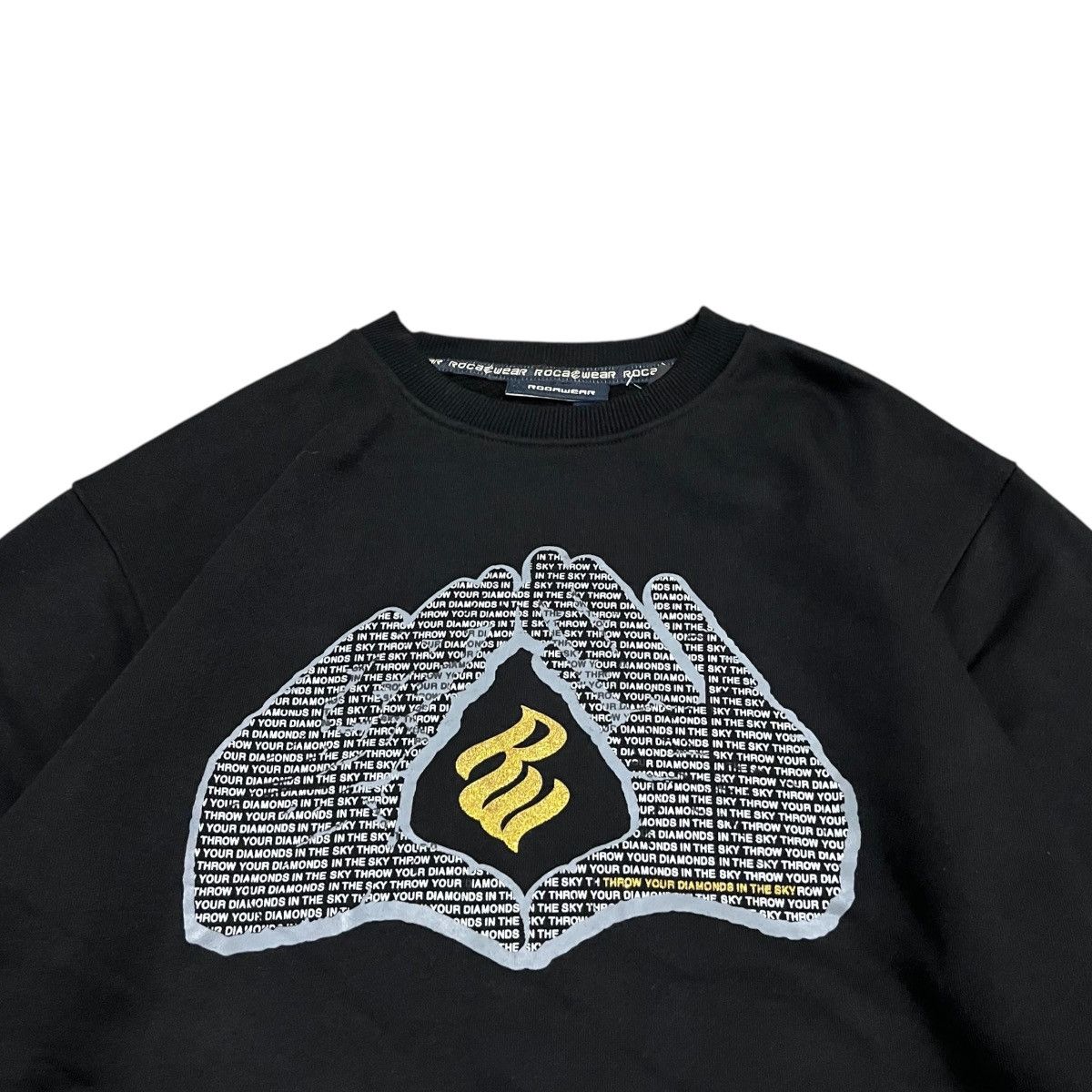Rocawear Crewneck Rocawear Diamonds in the sky Streetwear Vintage Size US XL / EU 56 / 4 - 2 Thumbnail
