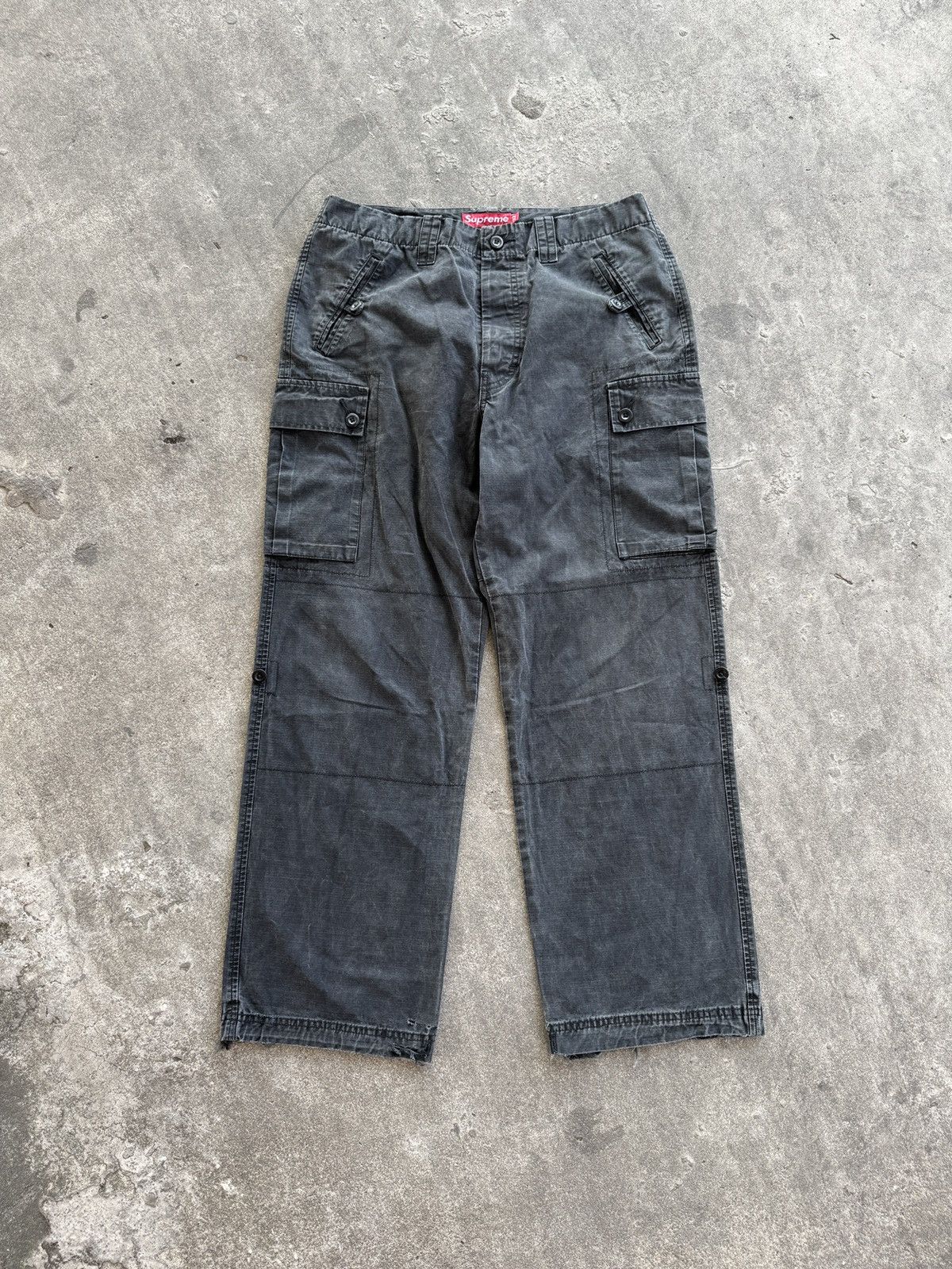 Supreme Vintage Supreme Cargo Pants Size US 33 - 4 Thumbnail