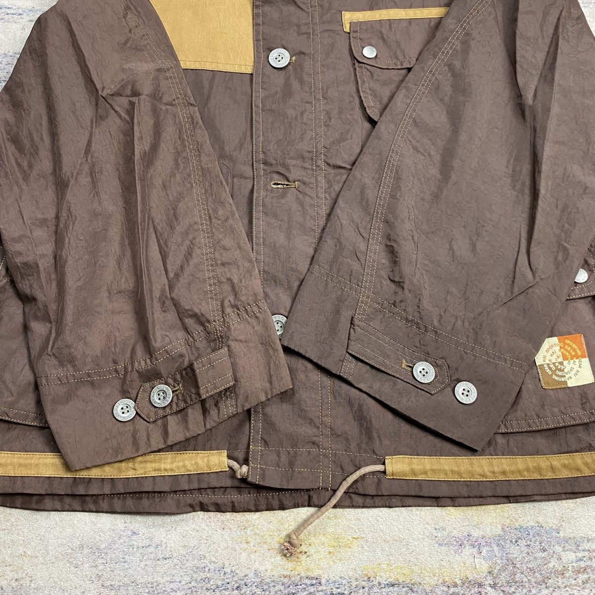 Hai Sporting Gear × Issey Miyake Vintage hai sporting gear jacket brown Size US M / EU 48-50 / 2 - 9 Thumbnail
