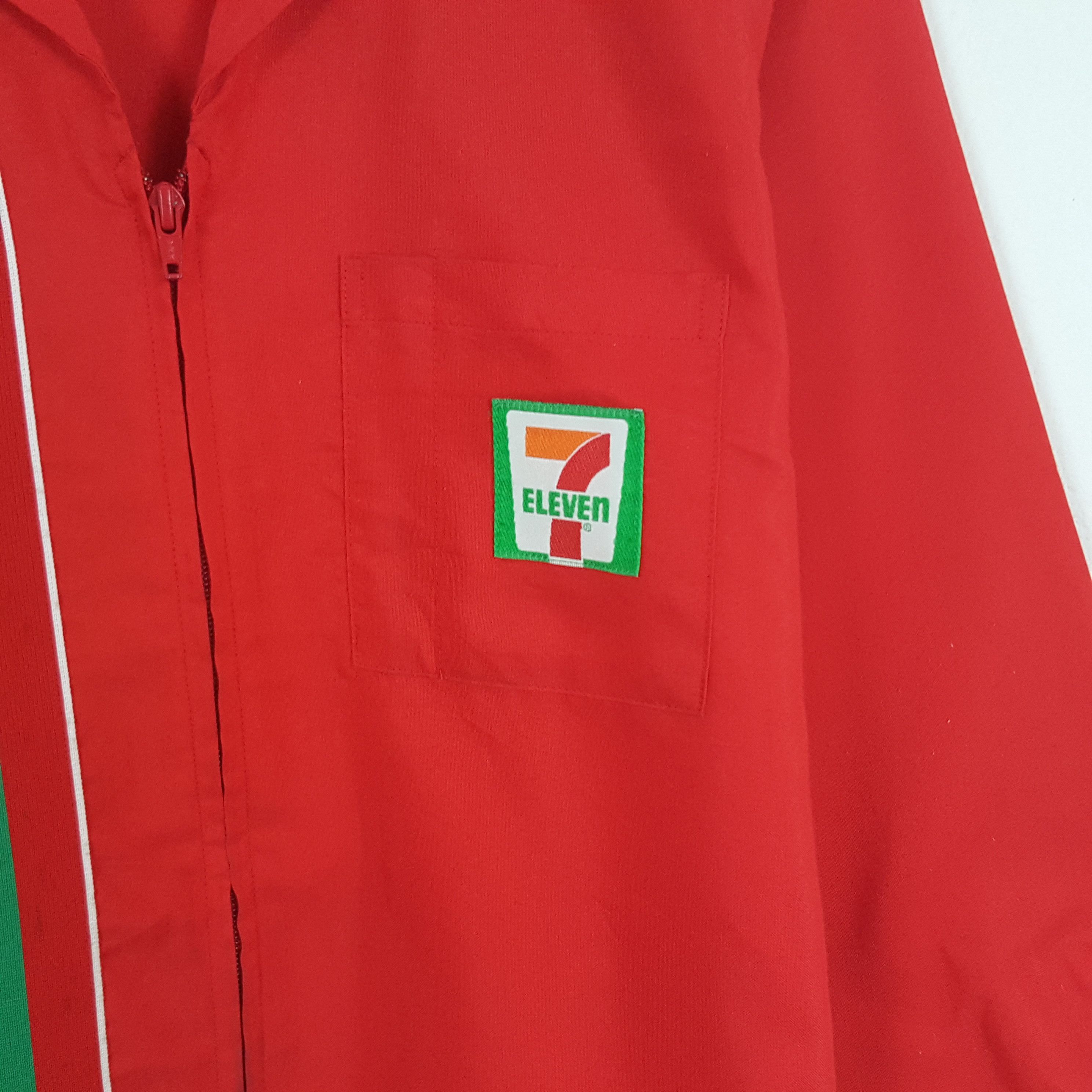 Japanese Brand × Vintage Vintage 7 Eleven Worker Uniform Jacket Size US M / EU 48-50 / 2 - 2 Thumbnail