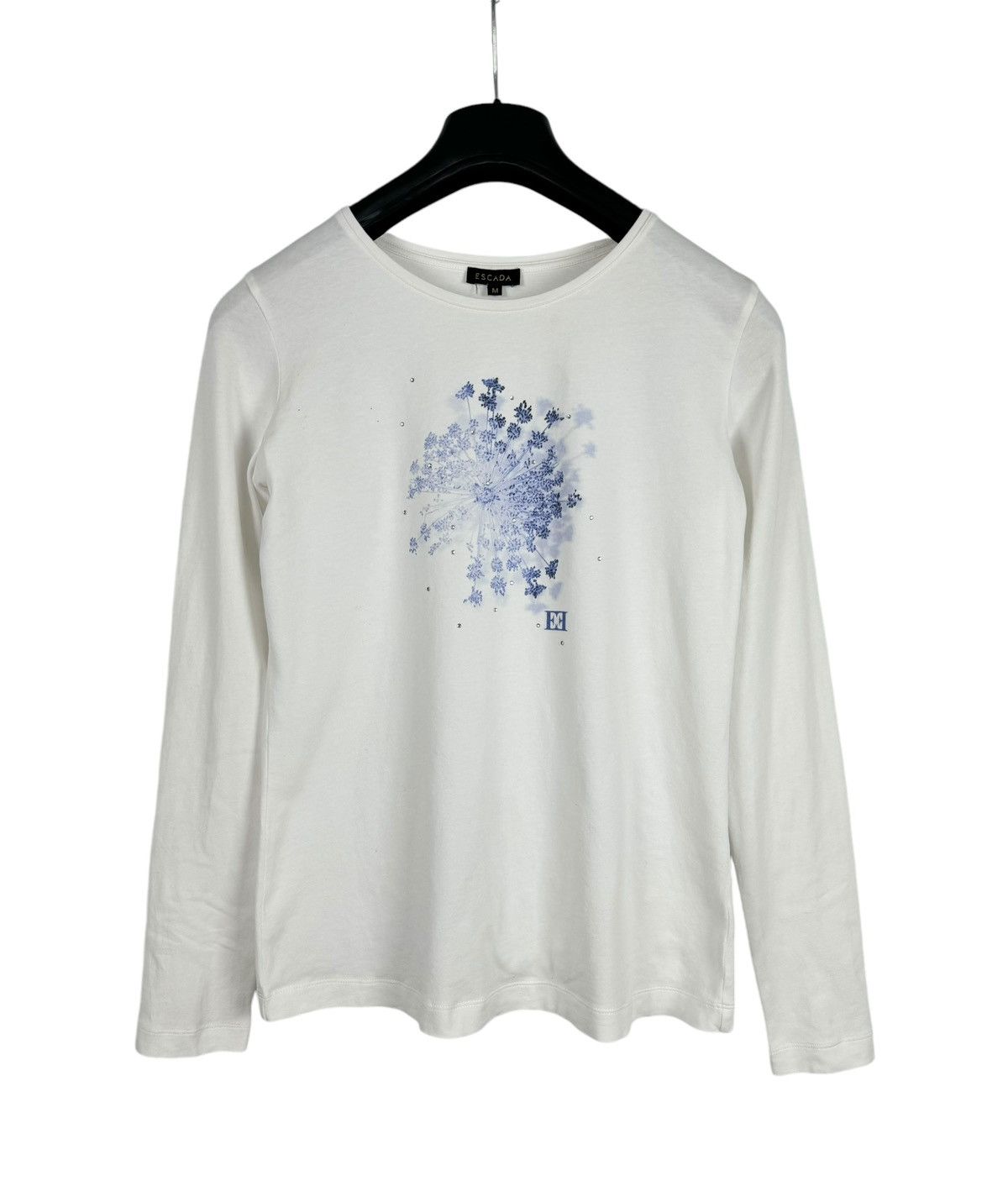 Escada Escada Longsleeve Tee Graphic Print Sequins size M Size M / US 6-8 / IT 42-44 - 8 Thumbnail