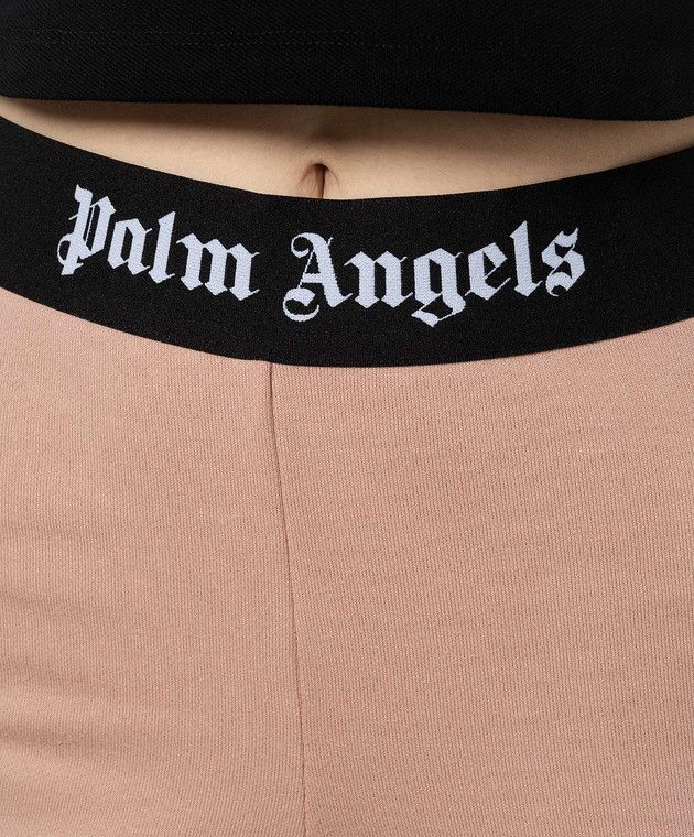 Palm Angels o1y1125 Sweatpant in Salmon Pink/Black Size 27" / US 4 / IT 40 - 4 Thumbnail