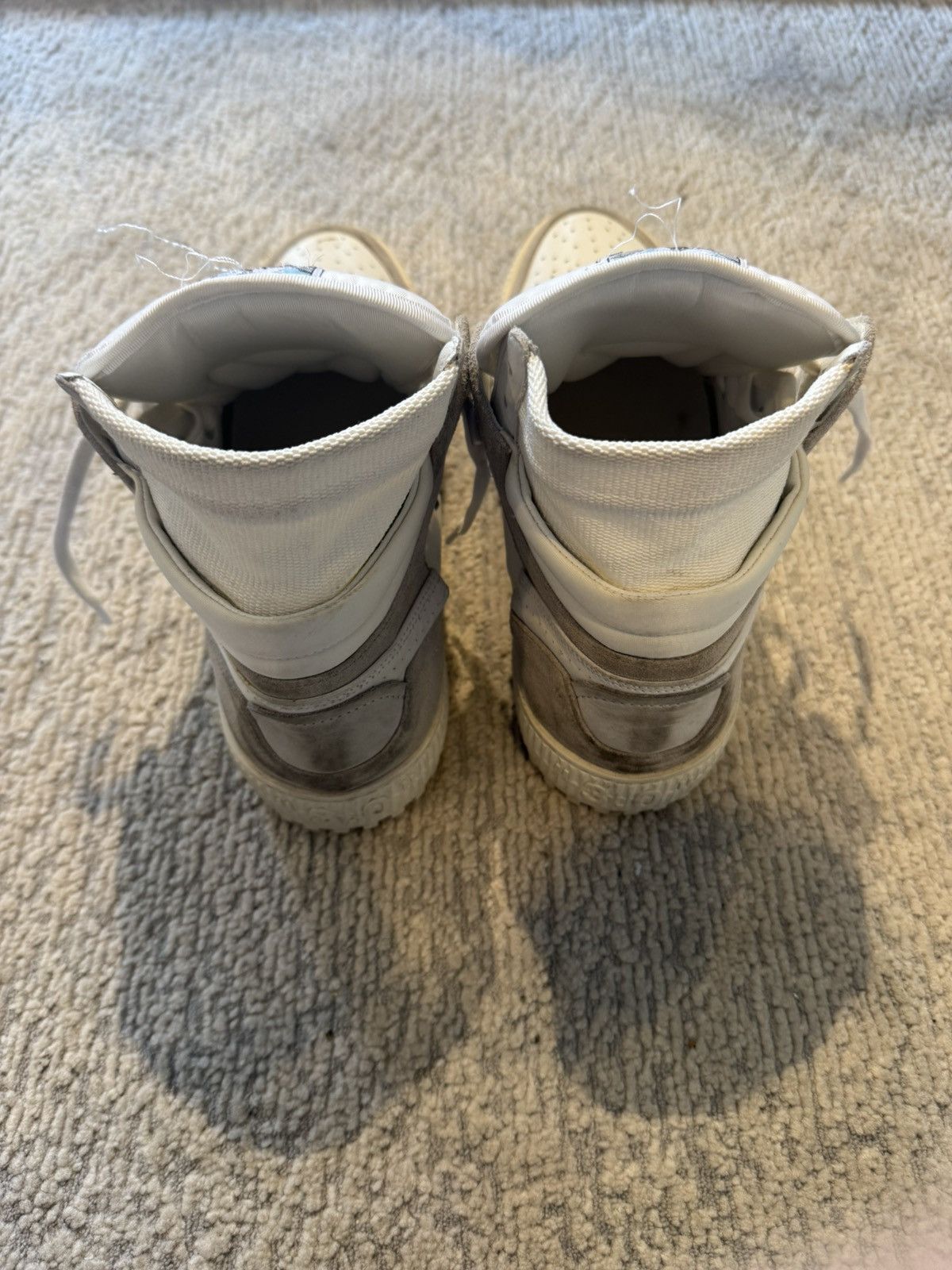 Off-White Off-White 'Off-Court 3.0' Distressed High-Tops - EU 43 Size US 10 / EU 43 - 5 Thumbnail