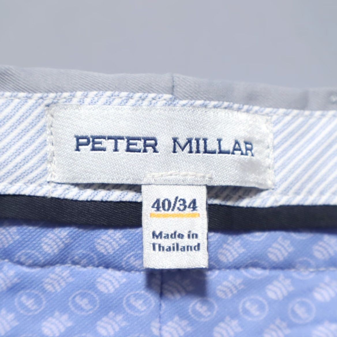 Peter Millar Peter Millar Raleigh Performance Trouser Golf Pants Gray Men's 40 Size US 40 / EU 56 - 6 Thumbnail