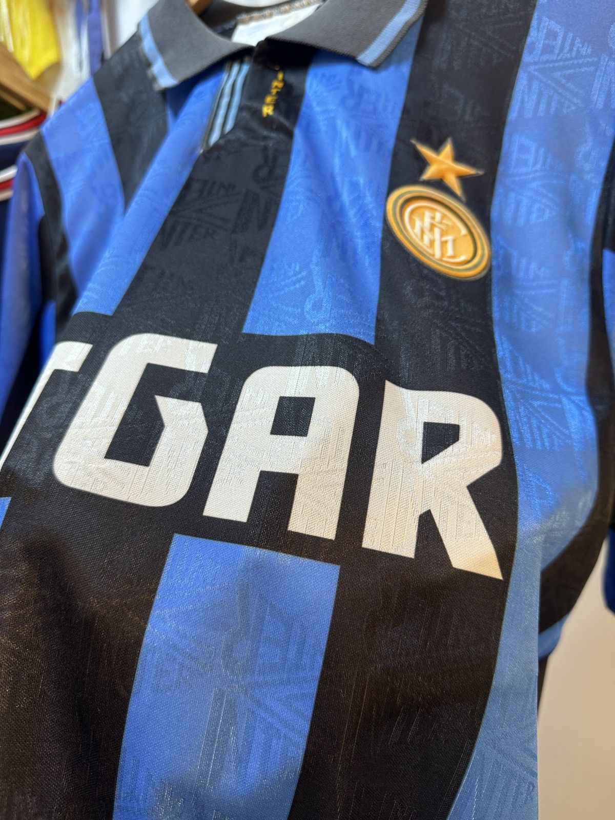Umbro Vintage 1991-1992 Inter Milan Home Kit Size US S / EU 44-46 / 1 - 14 Thumbnail
