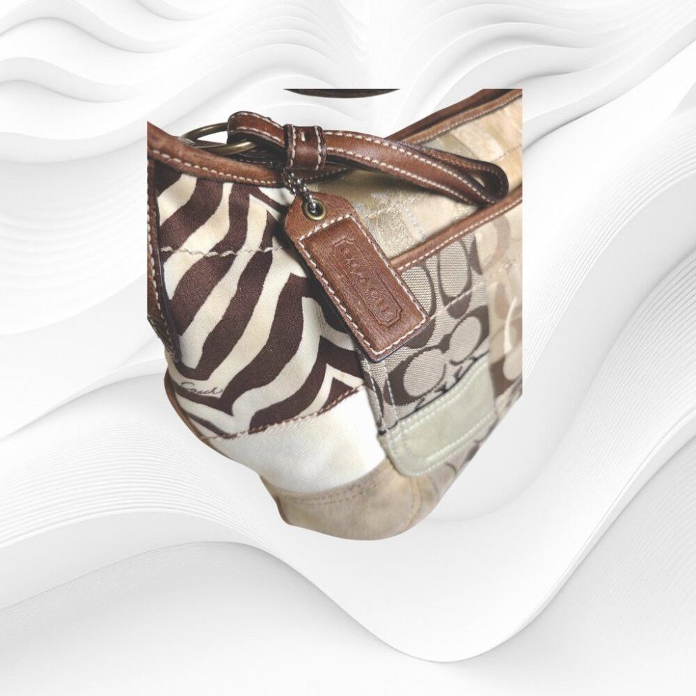 Coach COACH Patchwork Ergo Bag & Wristlet 10808 Size ONE SIZE - 4 Thumbnail