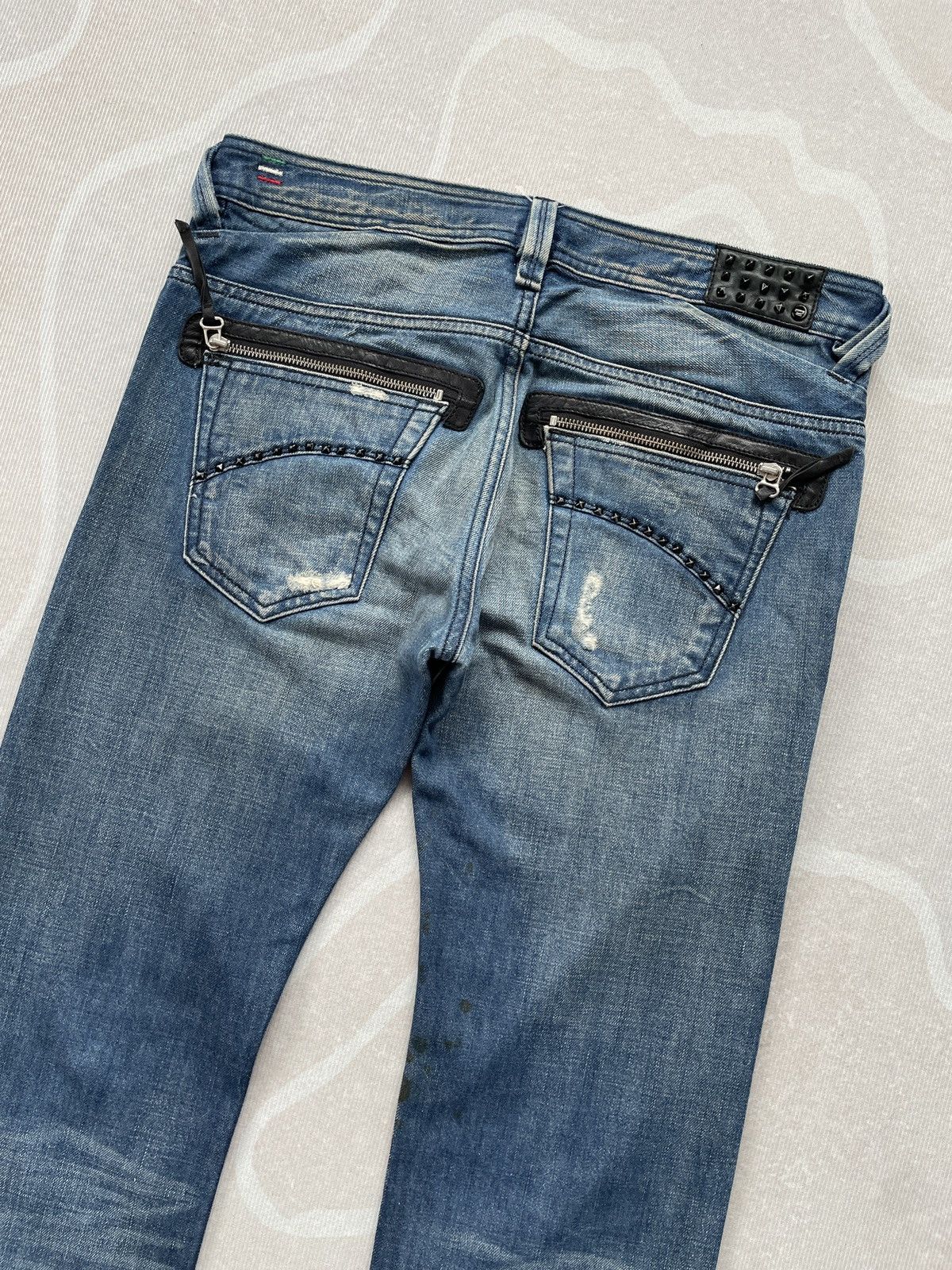 Diesel Diesel Slammer Pocket Stud Jeans Size US 34 / EU 50 - 4 Thumbnail