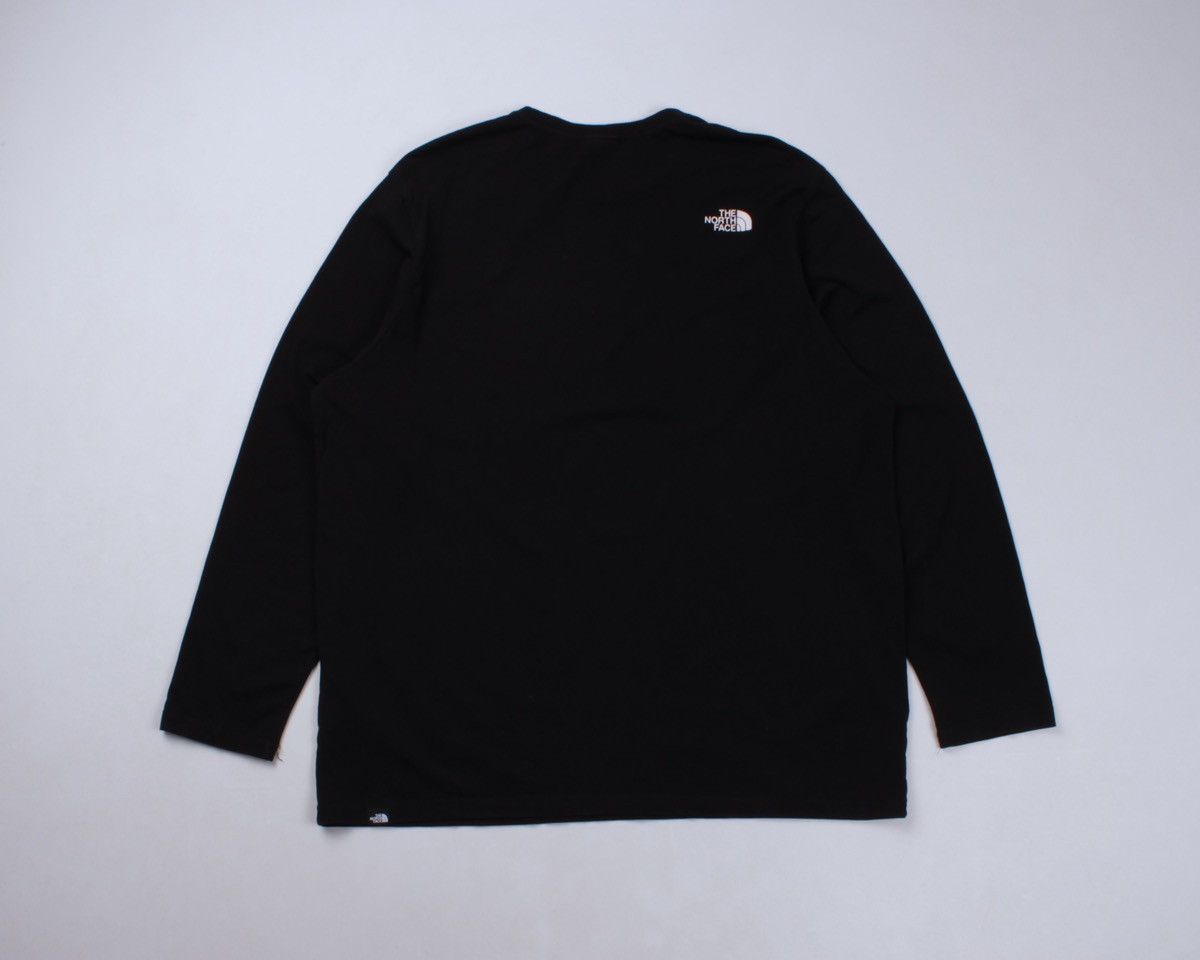 The North Face THE NORTH FACE Printed Logo Black Cotton Long Sleeve T-Shirt Size US XXL / EU 58 / 5 - 10 Thumbnail