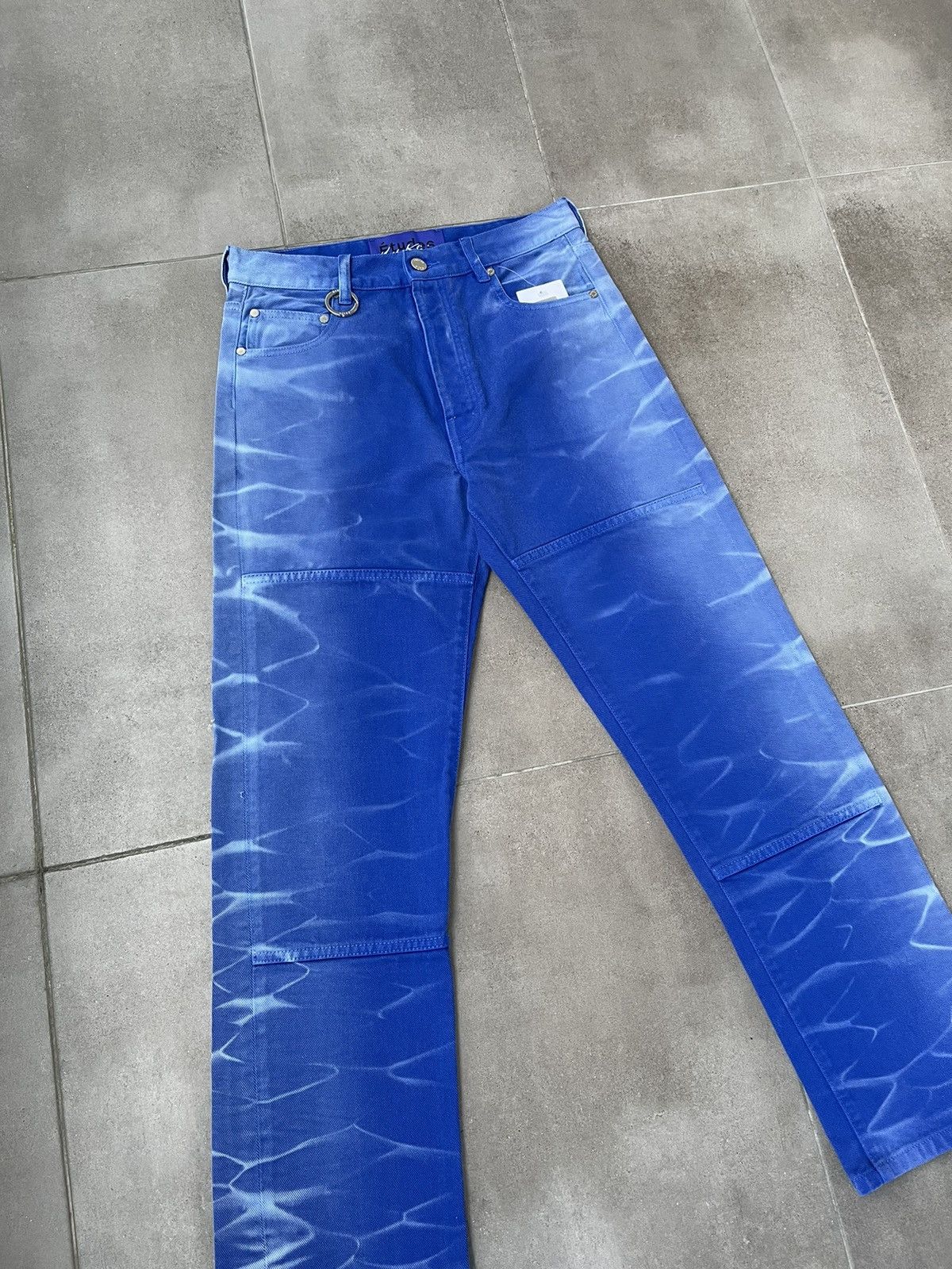 Etudes !DS! SS22 Etudes X Yves Klein Corner Edition Denim Pants Size 32" / US 10 / IT 46 - 12 Thumbnail