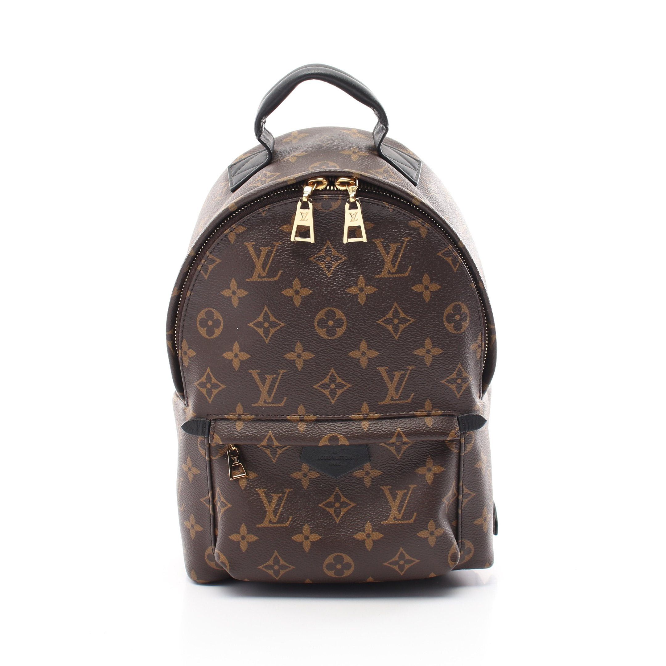 Louis Vuitton Louis Vuitton Palm Springs Pm Monogram Backpack Rucksack Leather Brown Black Size ONE SIZE - 1 Thumbnail
