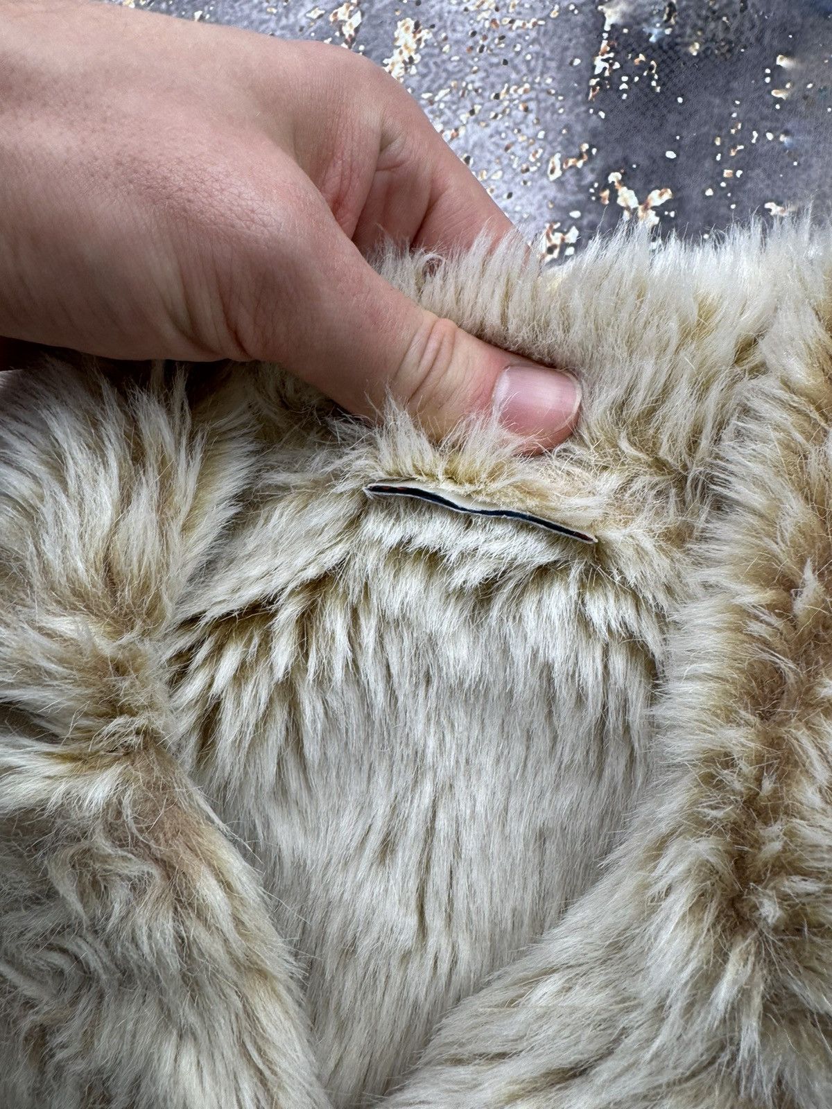 Vintage Vintage Faux Fur Amazing Vest Size S / US 4 / IT 40 - 4 Thumbnail