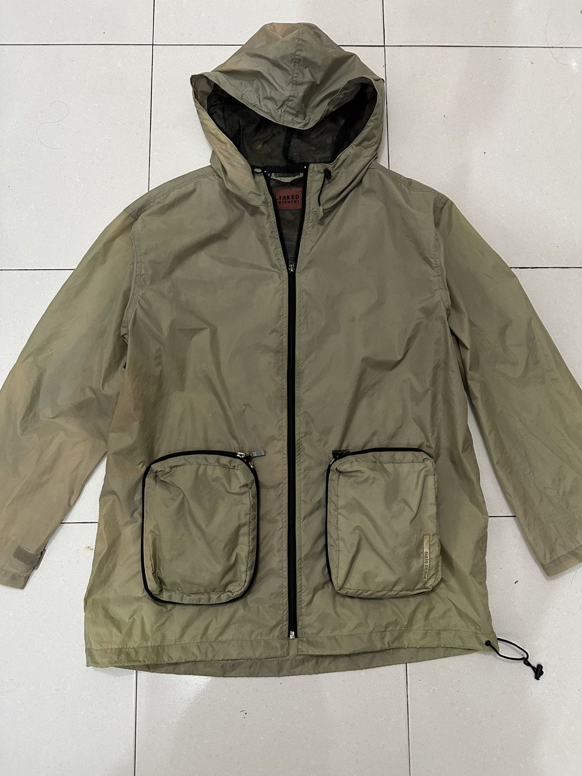 Japanese Brand VTG Distress Takeo Kikuchi Pocket Jacket Size US XL / EU 56 / 4 - 5 Thumbnail