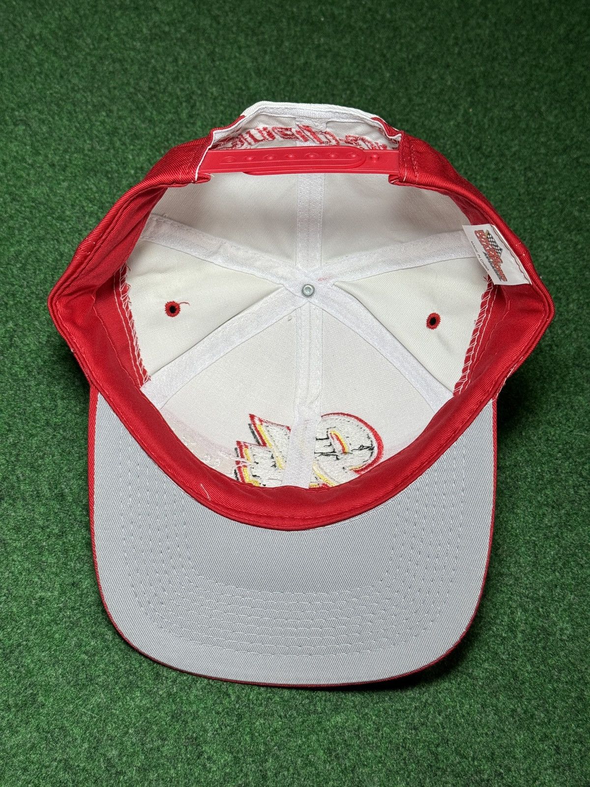NASCAR Bill Elliott #94 Vintage Racing Red White Snapback Cap Hat Size ONE SIZE - 5 Thumbnail