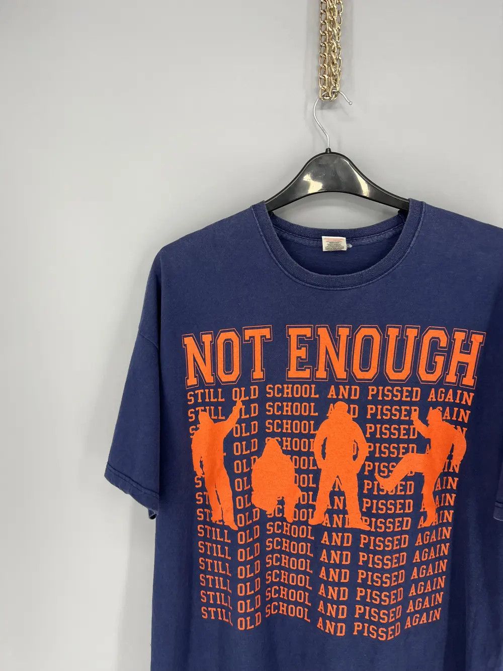 Other Vintage Y2K Not Enough Tees T-Shirts Size US XXL / EU 58 / 5 - 4 Thumbnail