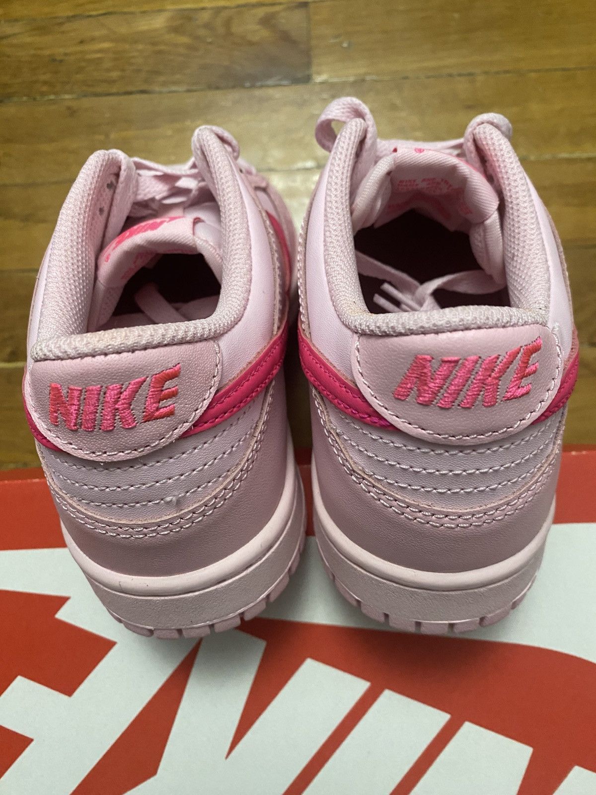 Nike Size 7.5W/6Y - Nike Dunk Low Medium Soft Pink Pink Foam Size US 7.5 / IT 37.5 - 5 Thumbnail