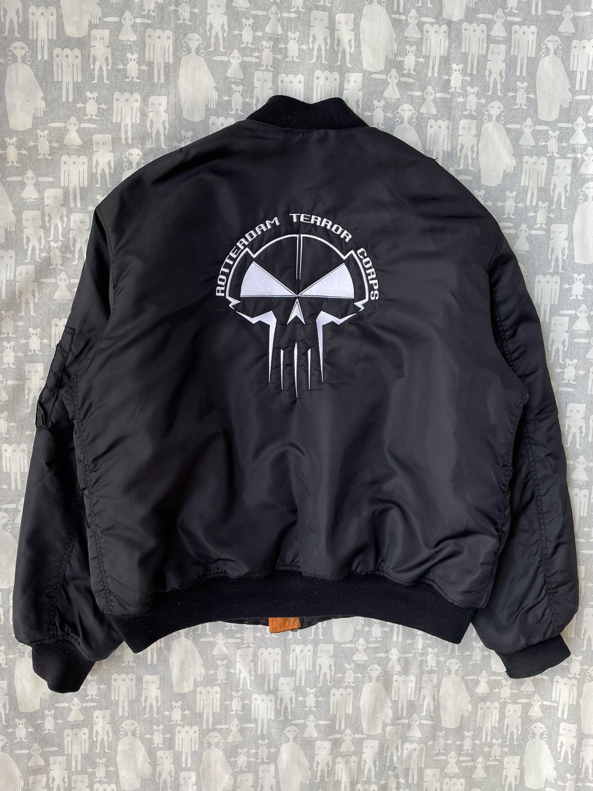 Vintage Rotterdam Terror Corps OG Hardcore MA-1 Bombers Vintage | Grailed