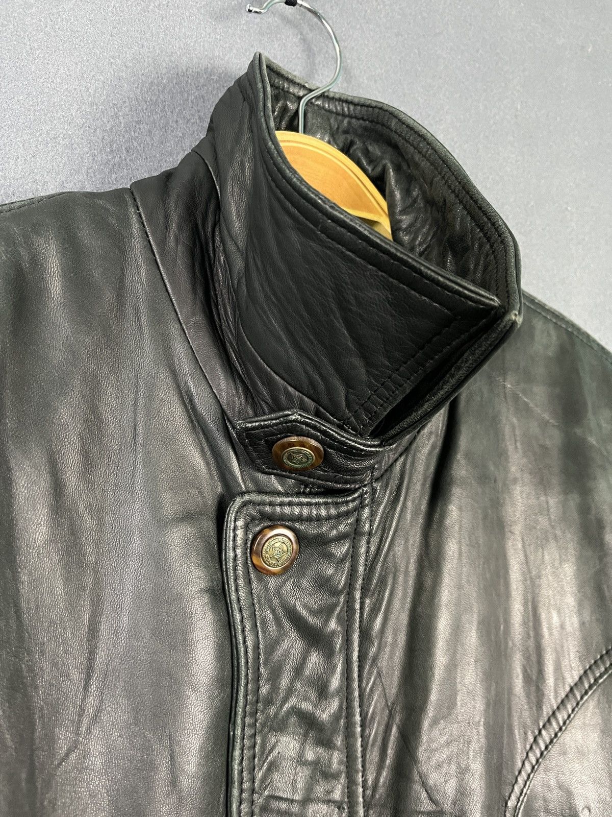 Genuine Leather × Vintage Stavros Australia Lambskin Jacket Made in New Zealand Size US S / EU 44-46 / 1 - 6 Thumbnail