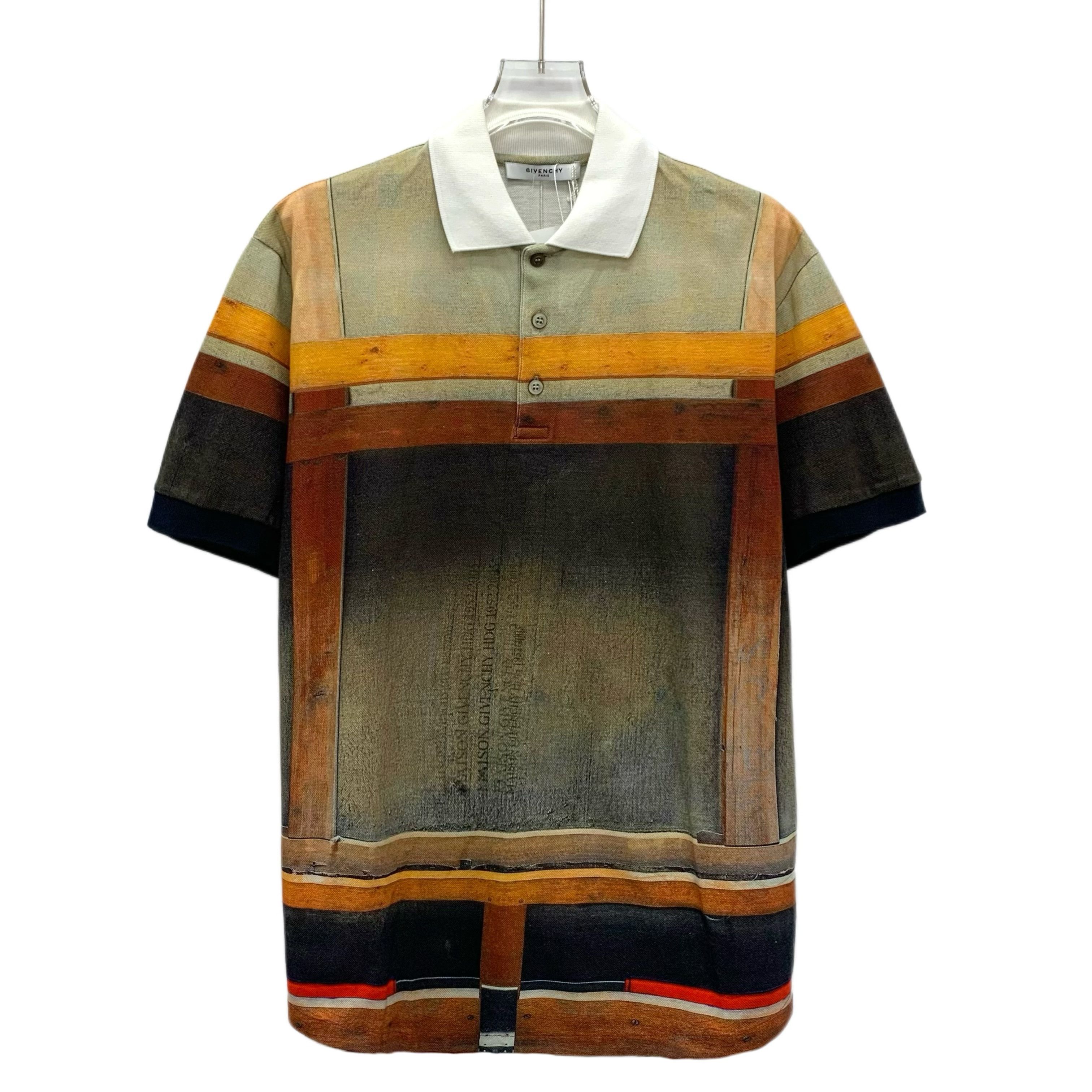 Givenchy Givenchy Panel Polo Shirt Multi (S) Size US S / EU 44-46 / 1 - 1 Thumbnail
