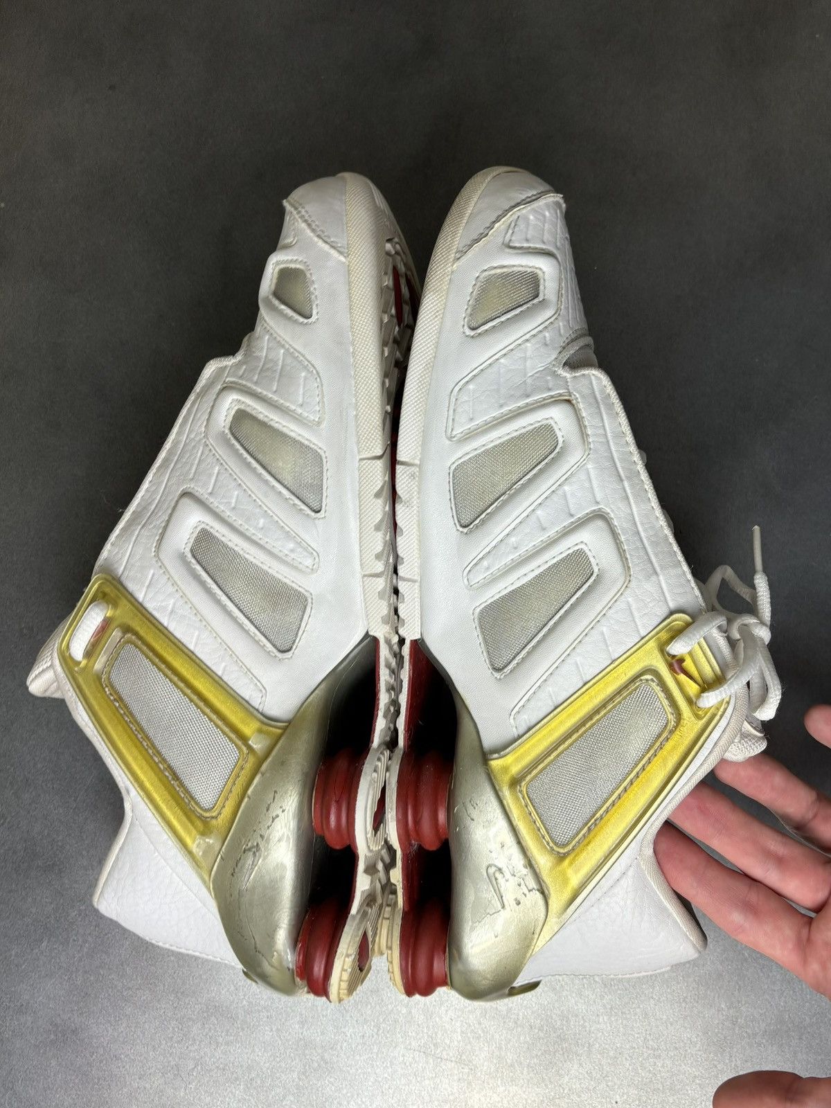 Nike × Vintage 2003 Nike Shox XT 1.0 Cross Training OG Vintage 305414-161 Size US 11 / EU 44 - 16 Thumbnail