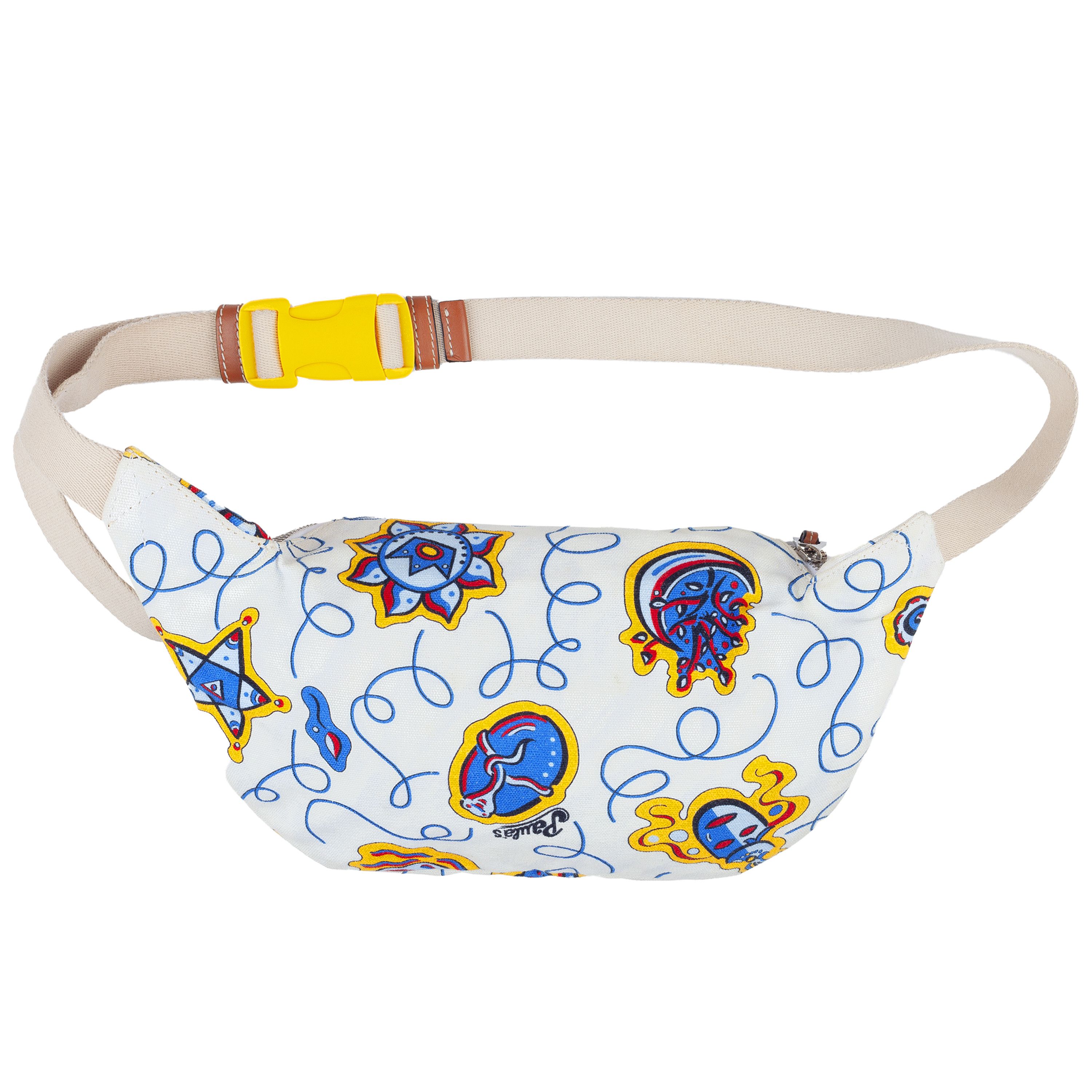 Loewe Loewe Paula’s Ibiza Canvas Belt Bag /Fanny Pack Size ONE SIZE - 3 Thumbnail