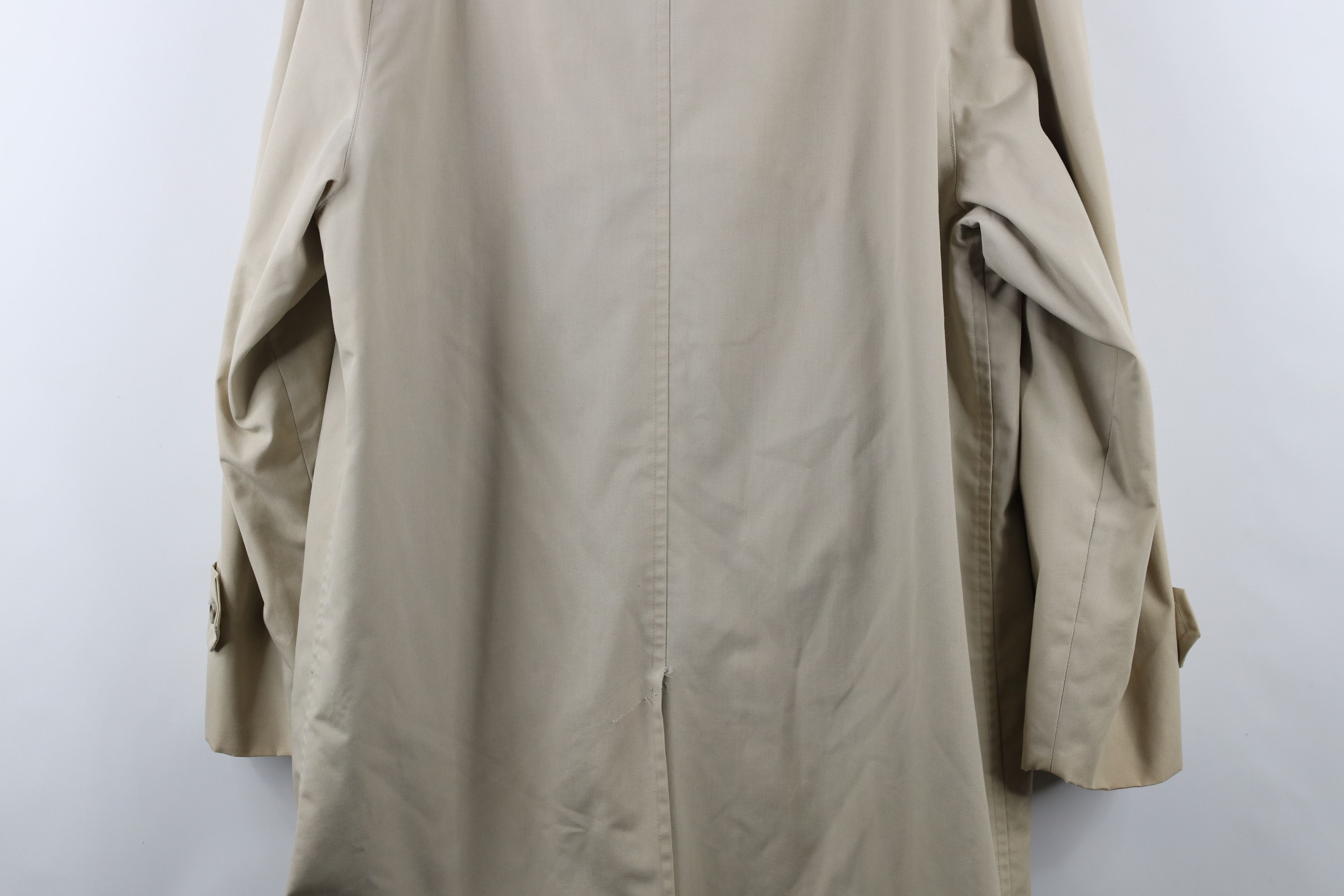 Vintage Vintage 60s 70s Streetwear Trench Coat Rain Jacket Beige USA Size US L / EU 52-54 / 3 - 17 Thumbnail
