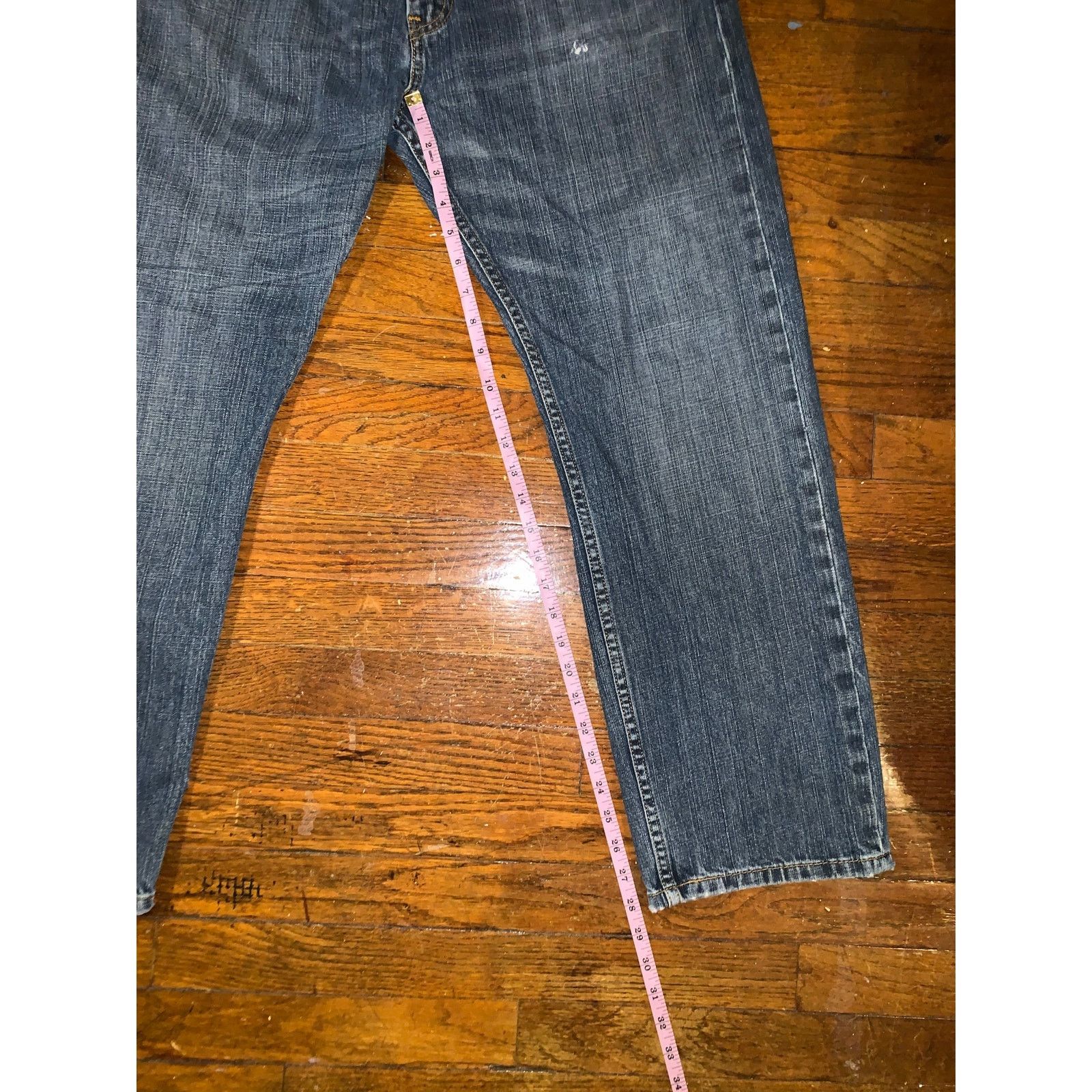 Levi's Levi’s 505 Straight Leg Jeans Mens 36x30 Dirty Wash Size US 36 / EU 52 - 6 Thumbnail