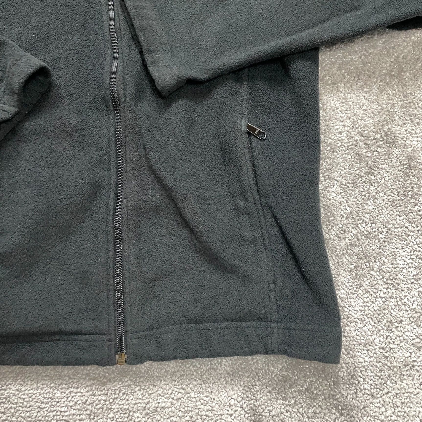 Vintage Columbia Fleece Jacket Womens Small Black High Neck Outdoor Full Zip Pockets Size S / US 4 / IT 40 - 3 Thumbnail