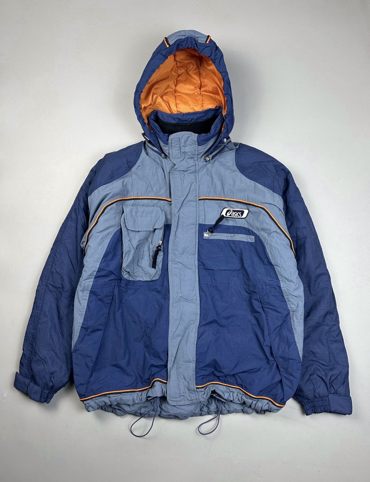 Asics × Vintage Asics Vintage Polyamide Tracking Rain Jaket Size US M / EU 48-50 / 2 - 1 Thumbnail