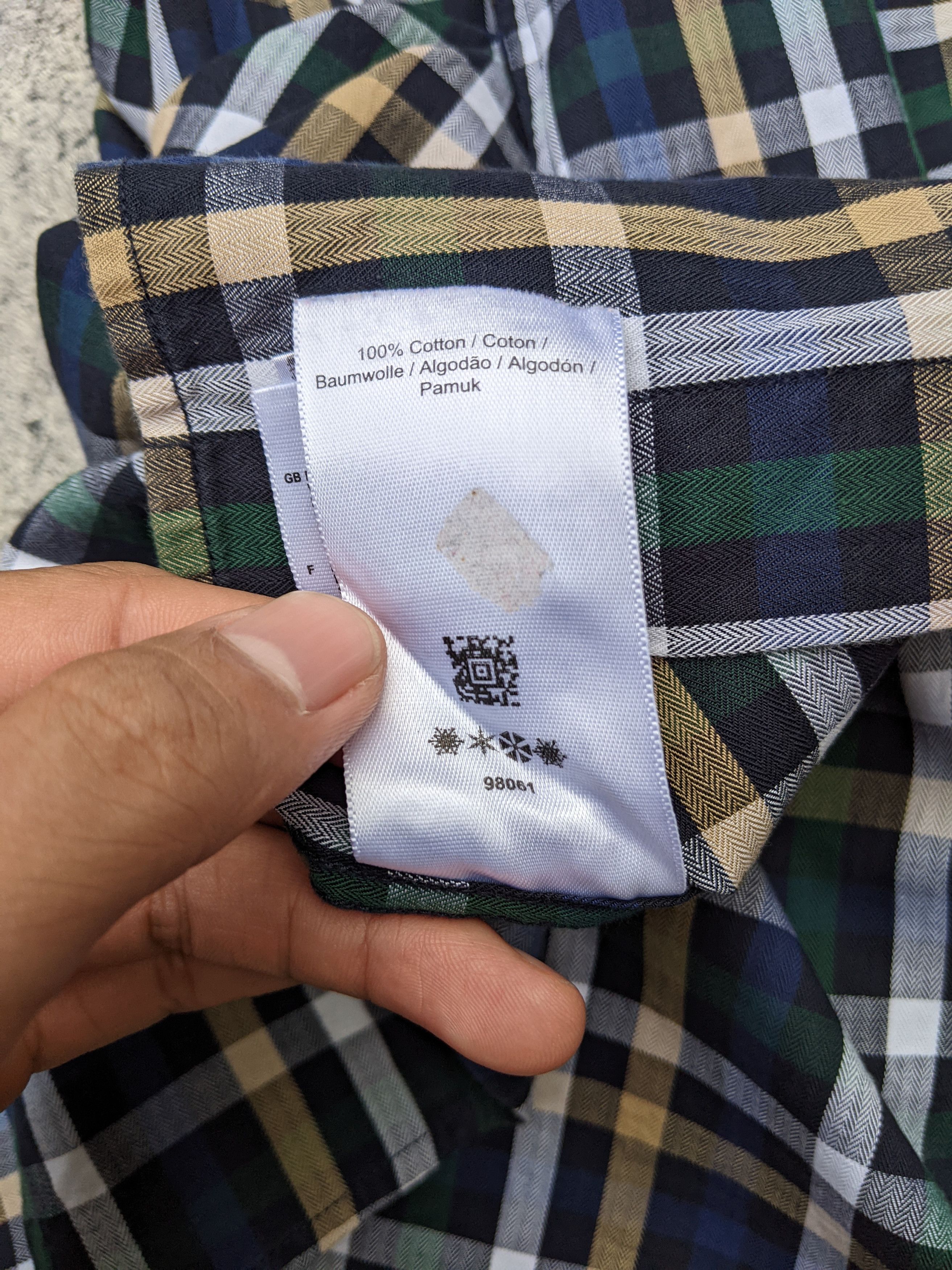 Fred Perry Fred Perry Check Button Down Classic Shirt Size US M / EU 48-50 / 2 - 7 Thumbnail