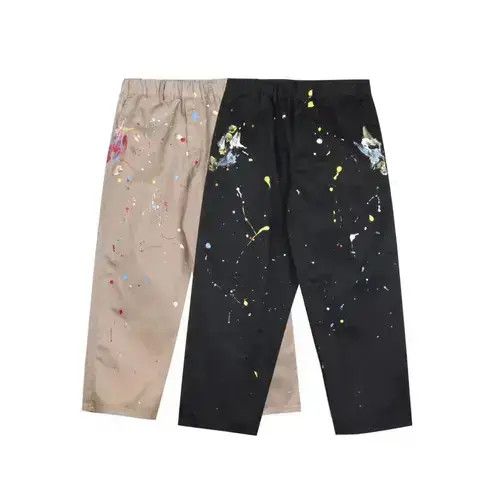 +44 20SS Indigo Union Japan Splash Ink Khaki Pants Size US 32 / EU 48 - 3 Thumbnail