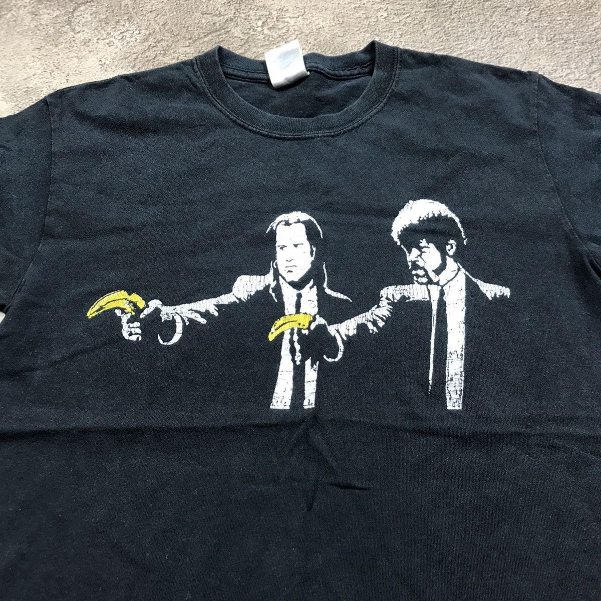 Vintage Vintage 90s Pulp Fiction Graphic Tee Tarantino Y2K Grunge M Size US M / EU 48-50 / 2 - 3 Thumbnail