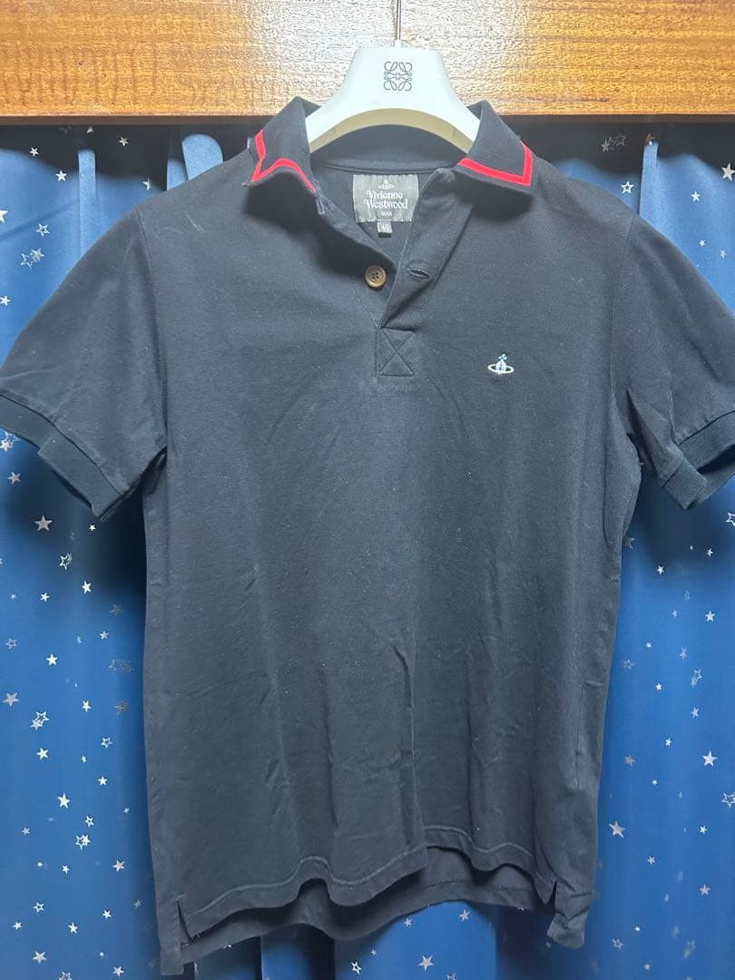 Vivienne Westwood Red Stripe Orb Polo Shirt Size US S / EU 44-46 / 1 - 1 Thumbnail
