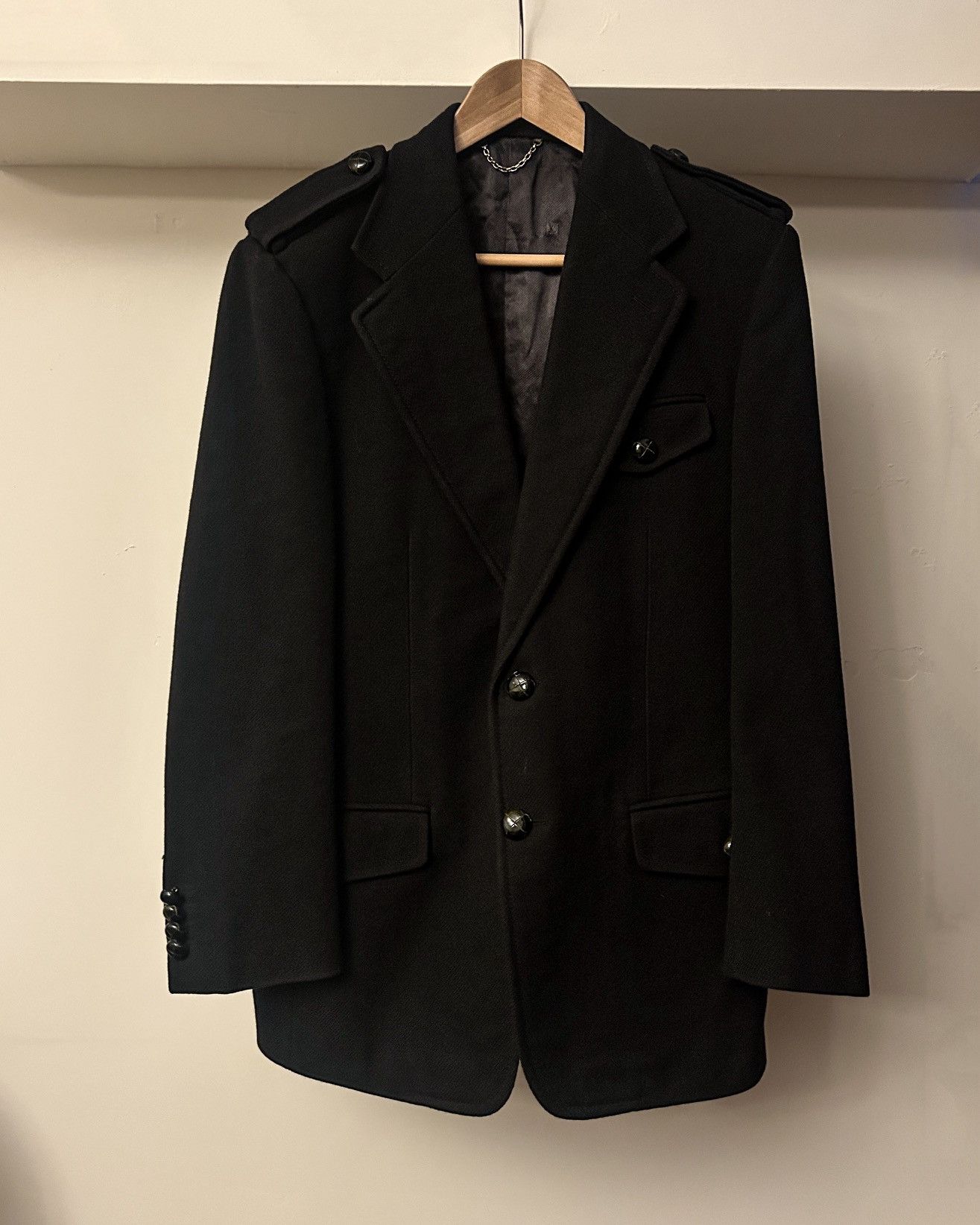Louis Vuitton AW05 by Marc Jacobs Military Wool Blazer Size 36R - 2 Thumbnail