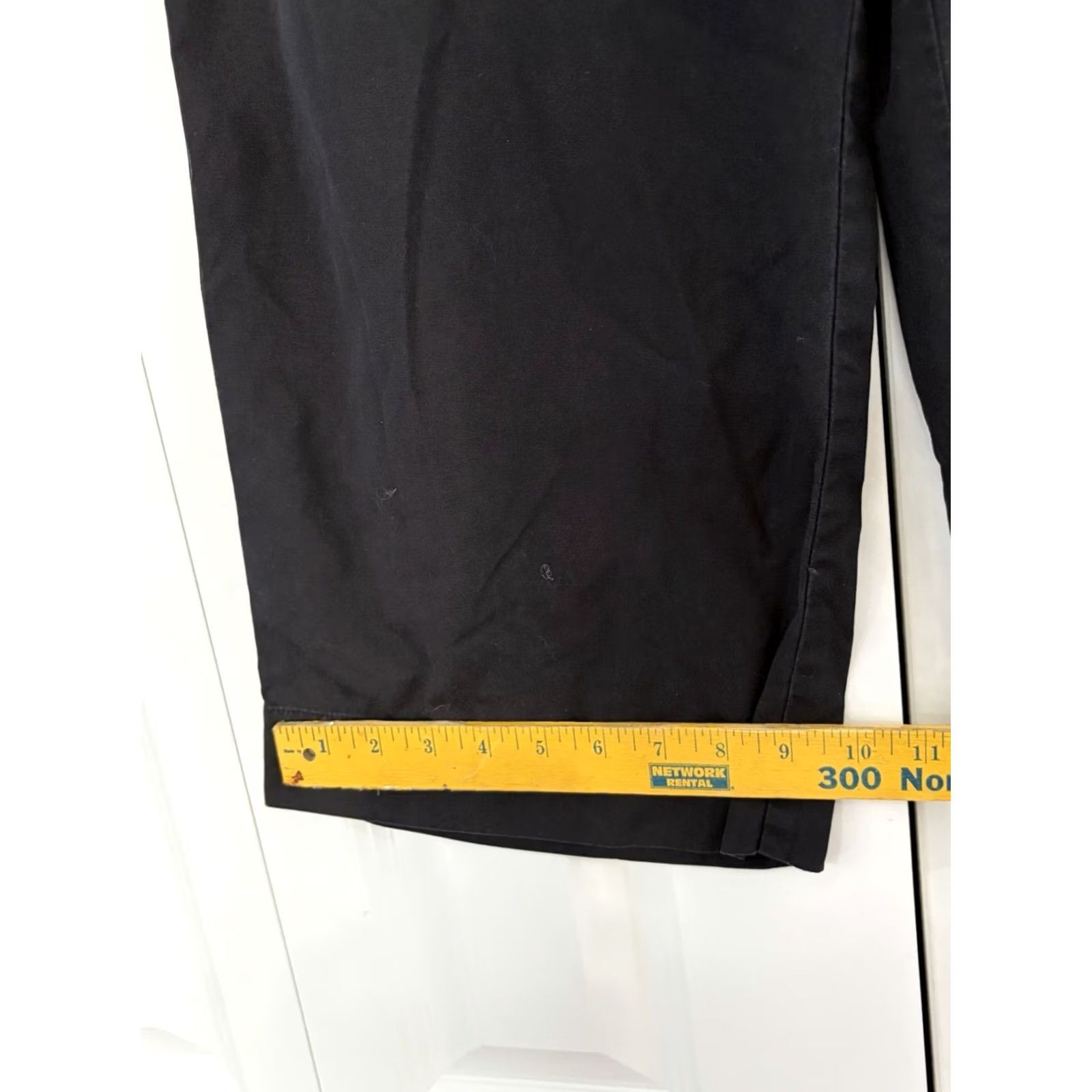 Ralph Lauren Lauren Ralph Lauren Pants Womens 12 Black Capri Cropped Stretch Logo Pockets High Rise Straight Casual Travel Size 34" / US 12 / IT 48 - 4 Thumbnail