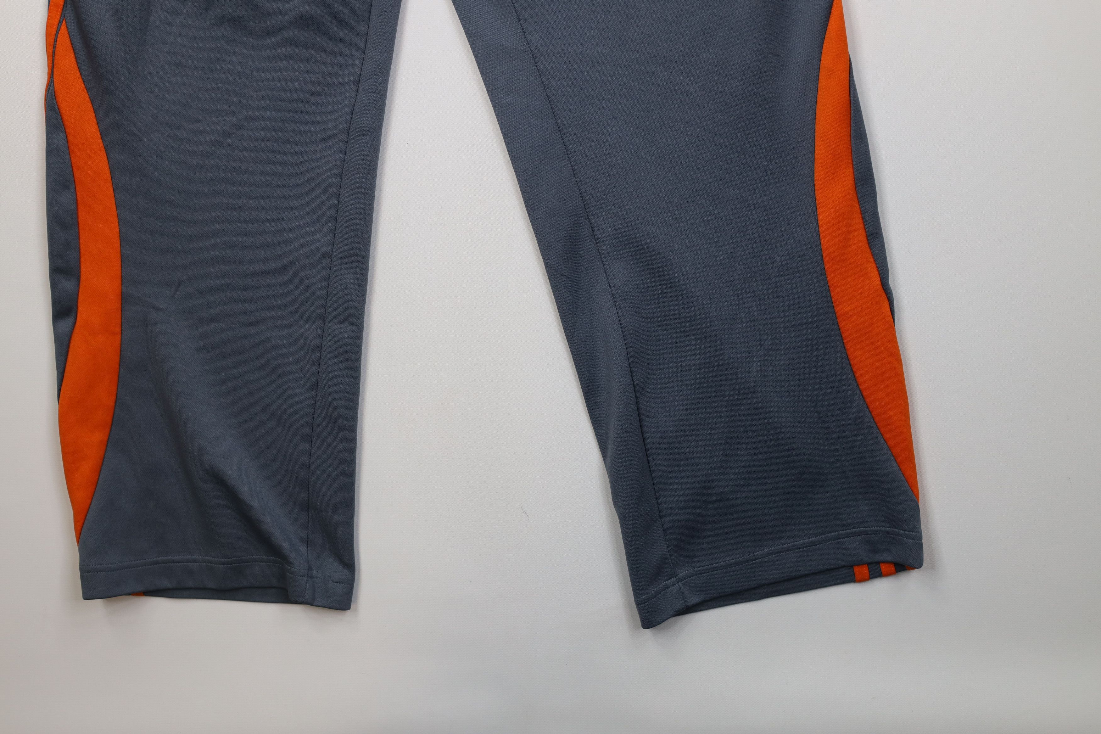 Adidas Vintage Adidas Striped Wide Leg Sweatpants Pants Gray Orange Size US 36 / EU 52 - 5 Thumbnail