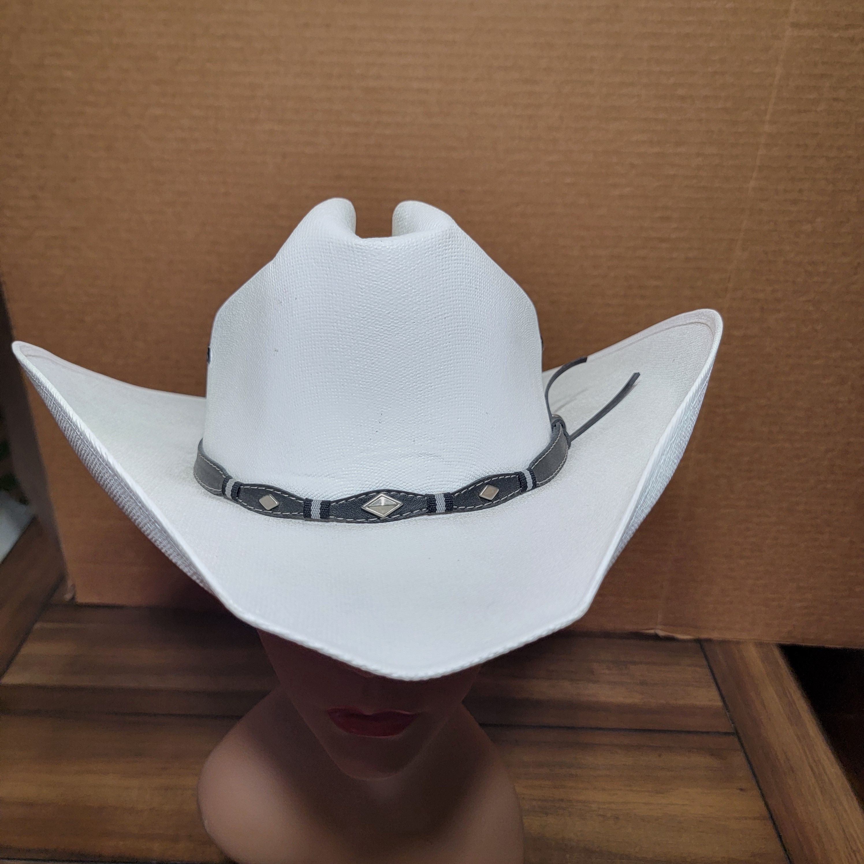 Other Down N Dirty Hat Ivory Canvas Cowboy Hat - Size Large Size ONE SIZE - 8 Thumbnail