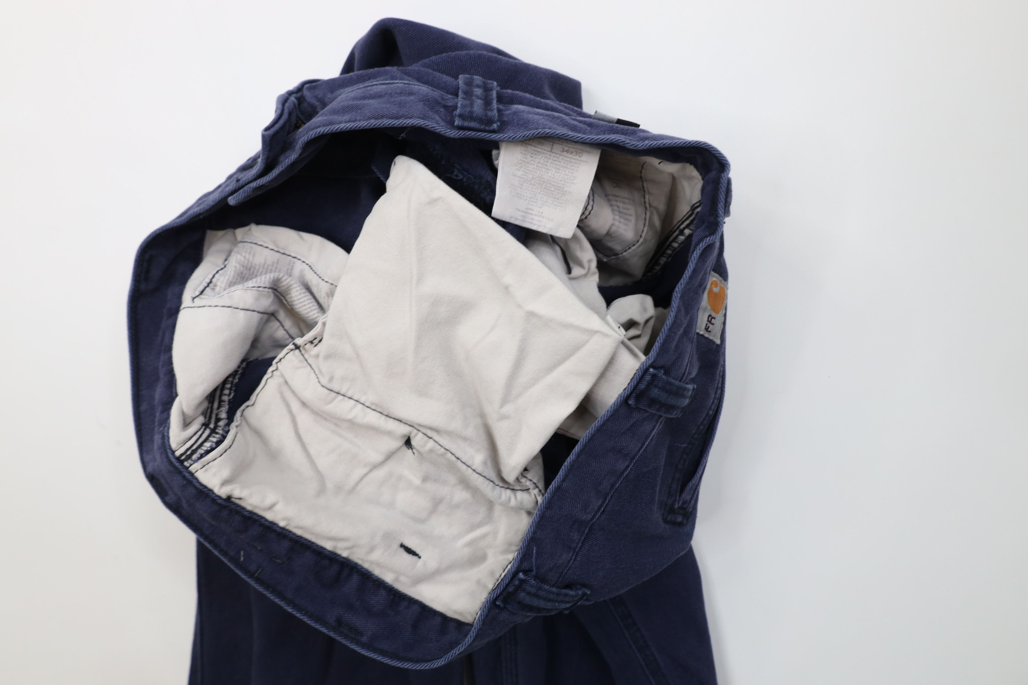 Carhartt Carhartt FR Fire Flame Resistant Wide Leg Pants Workwear Size US 34 / EU 50 - 11 Thumbnail
