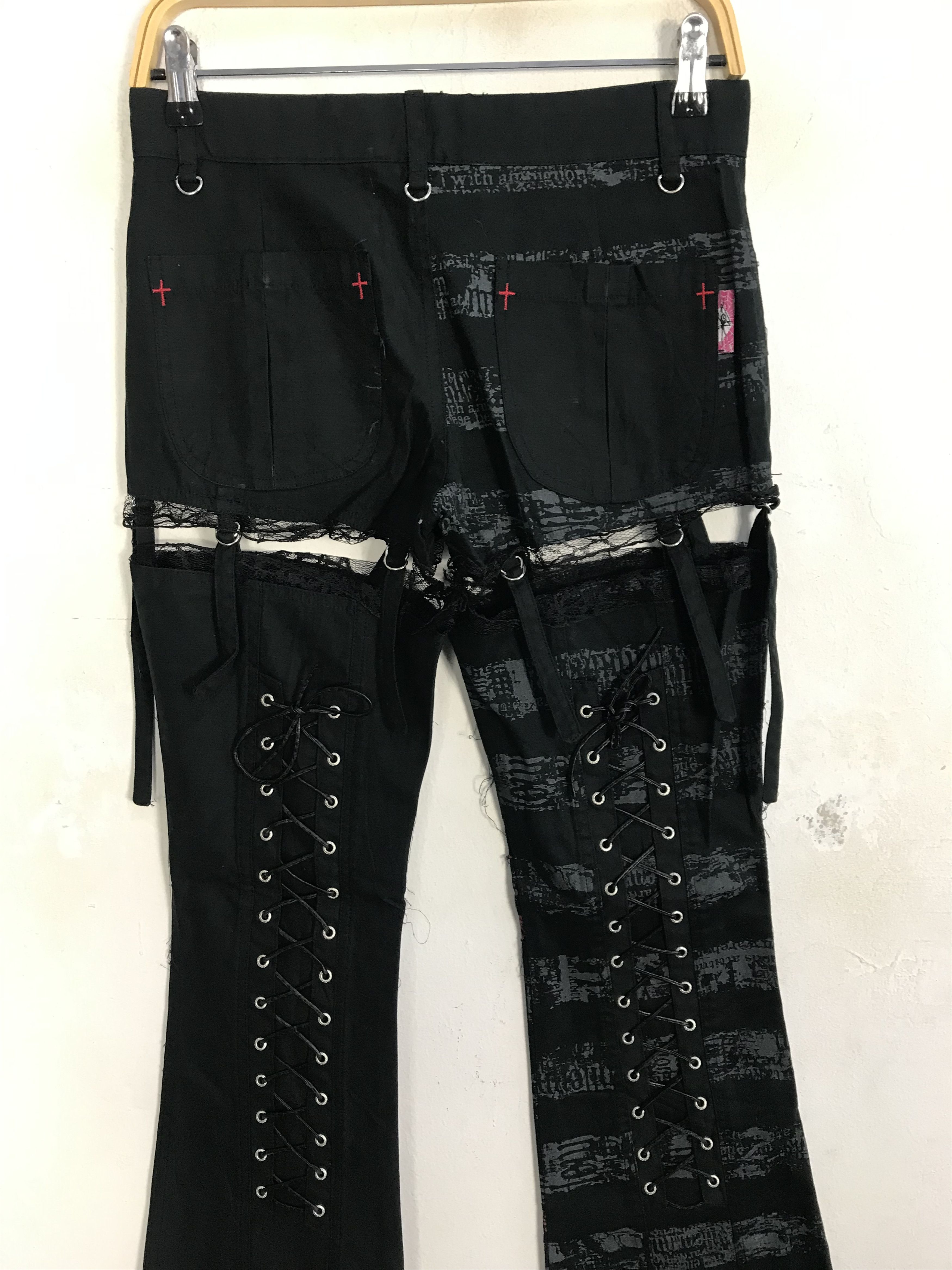 Japanese Brand Mad Punk Seditionaries Cyberpunk Tactical Bondage Size US 28 / EU 44 - 4 Thumbnail