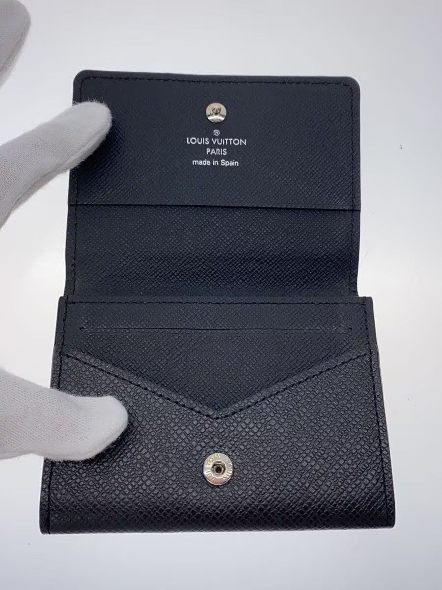 Louis Vuitton Louis Vuitton Plain Coin Case Black Size ONE SIZE - 4 Thumbnail