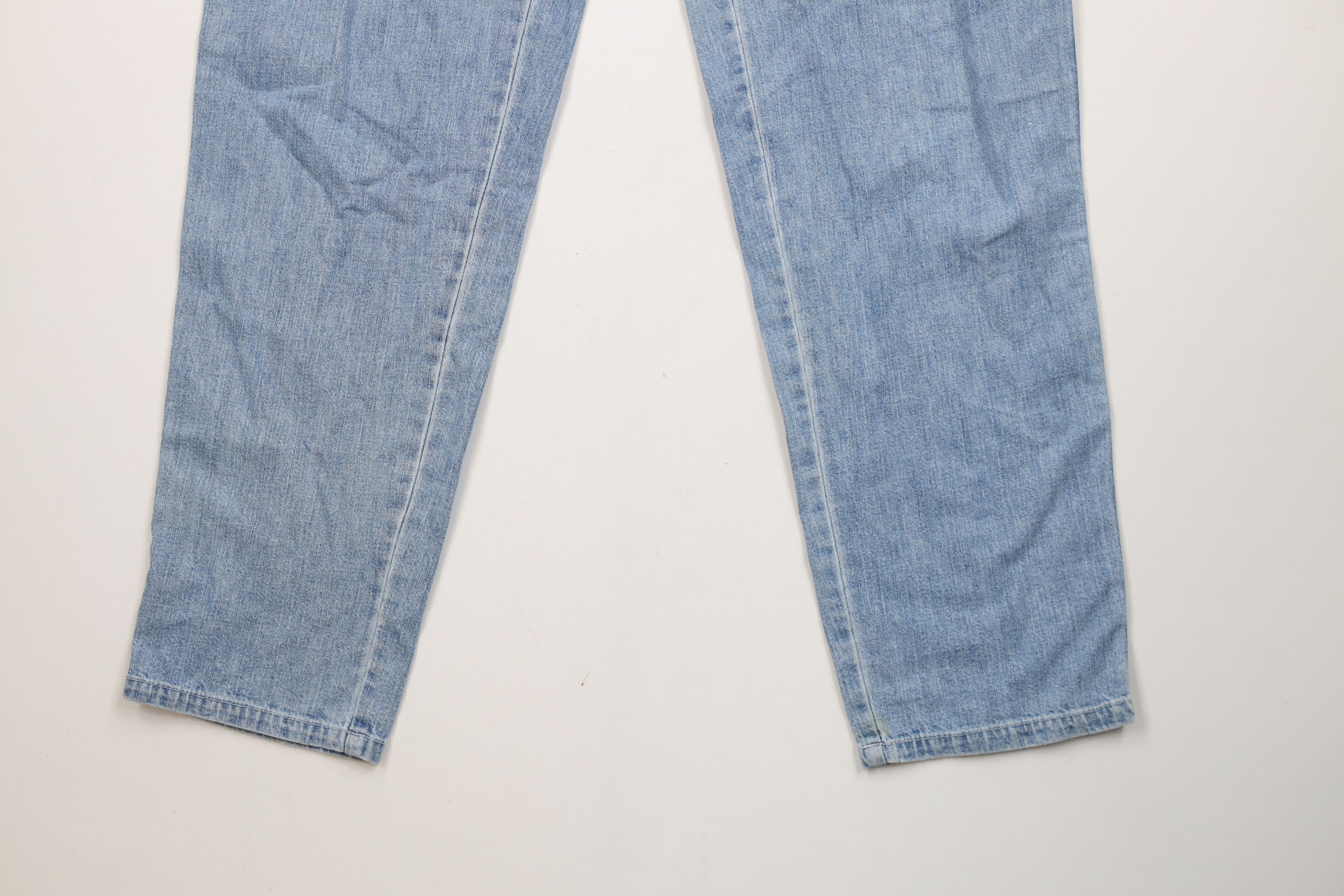 Vintage Vintage 90s Streetwear High Waisted Denim Mom Jeans Blue Size 30" / US 8 / IT 44 - 4 Thumbnail