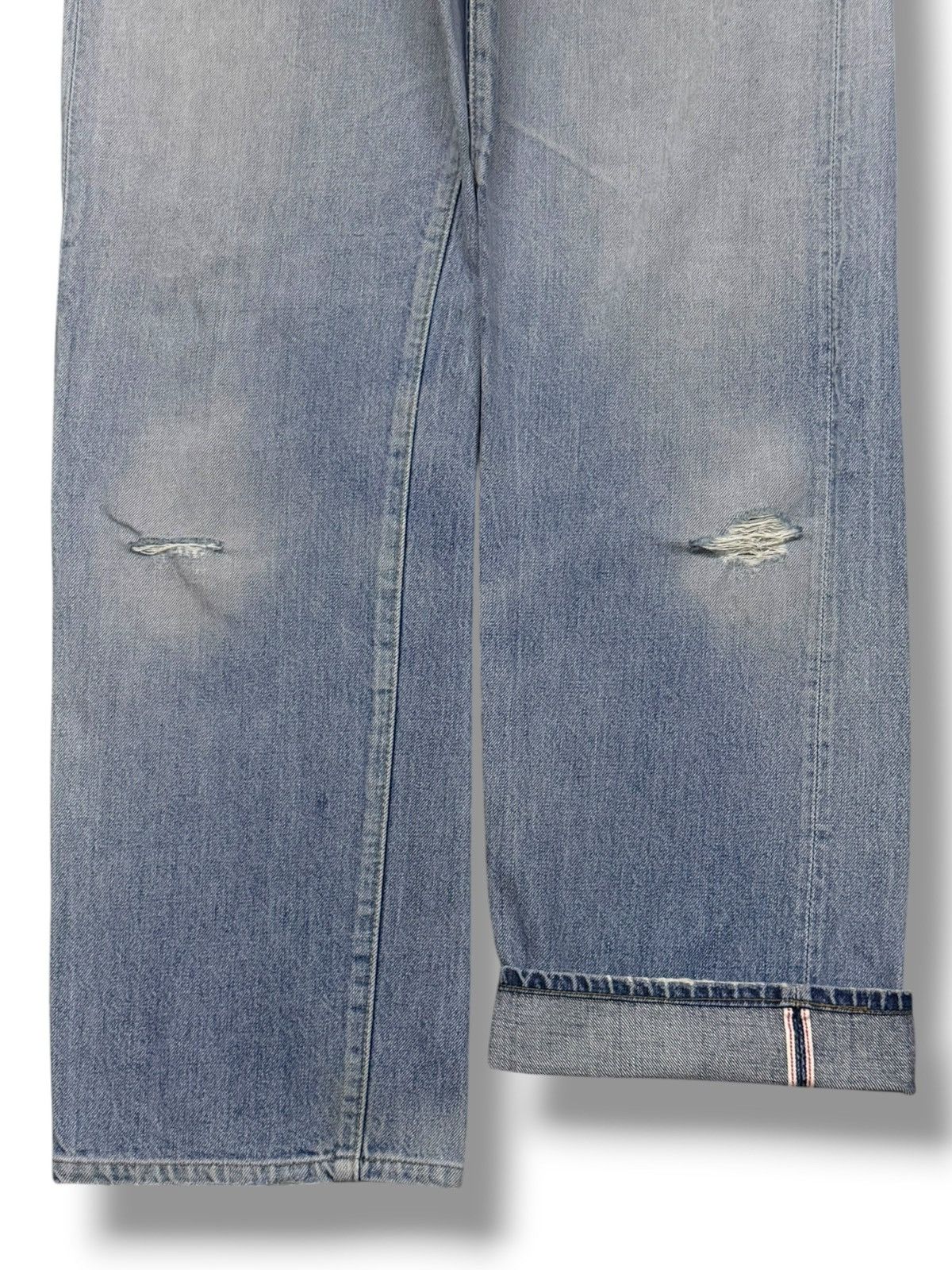 Japanese Brand Vintage 90s Salty Dog Union Made Selvedge Denim Jeans | W31 Size US 31 - 6 Thumbnail