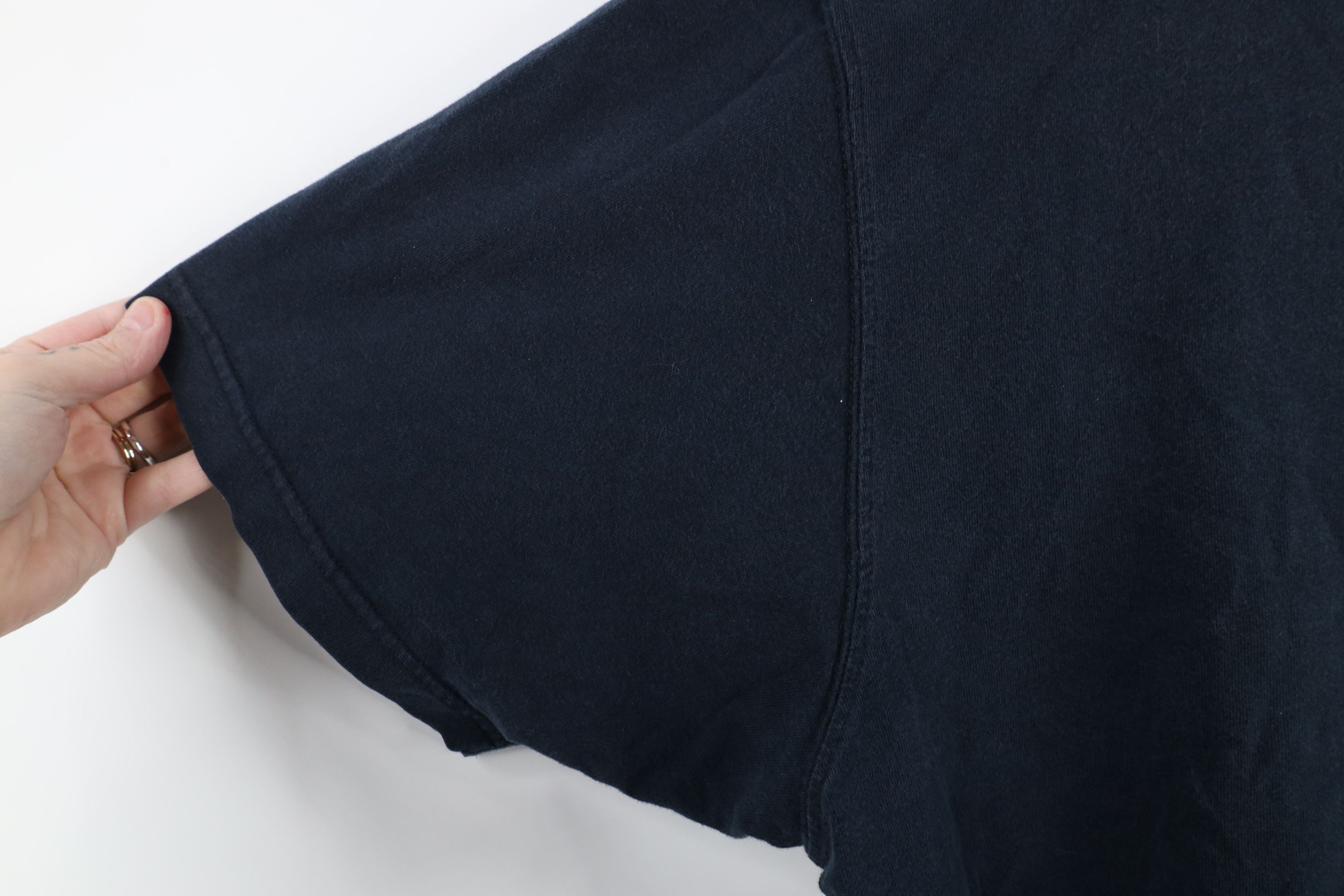 Eddie Bauer × Vintage Vintage 90s Eddie Bauer Heavyweight Cotton T-Shirt Black Size US XXL / EU 58 / 5 - 7 Thumbnail